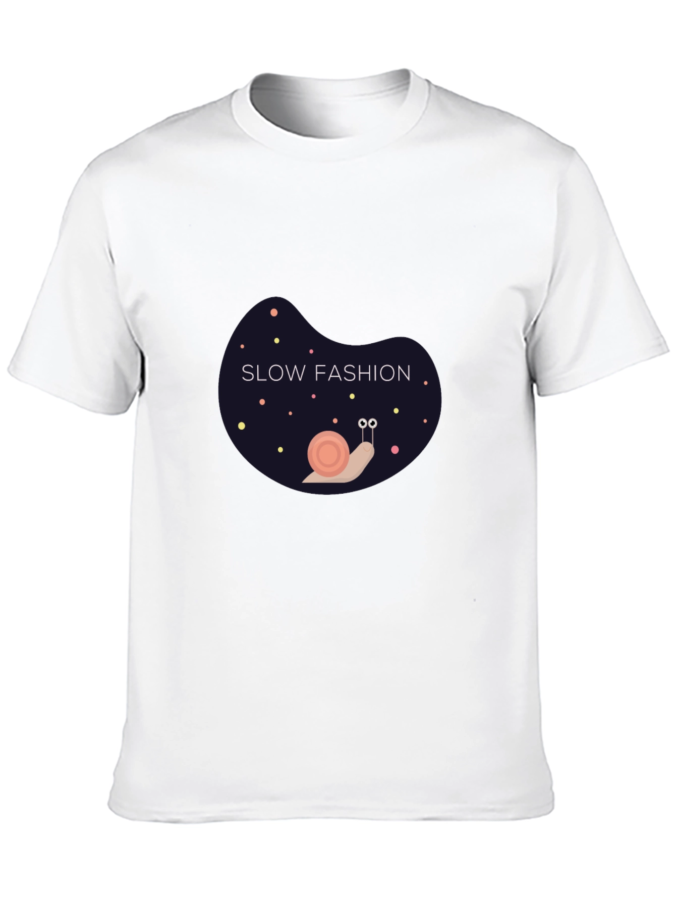 Slow Fashion Snail Graphic Tee