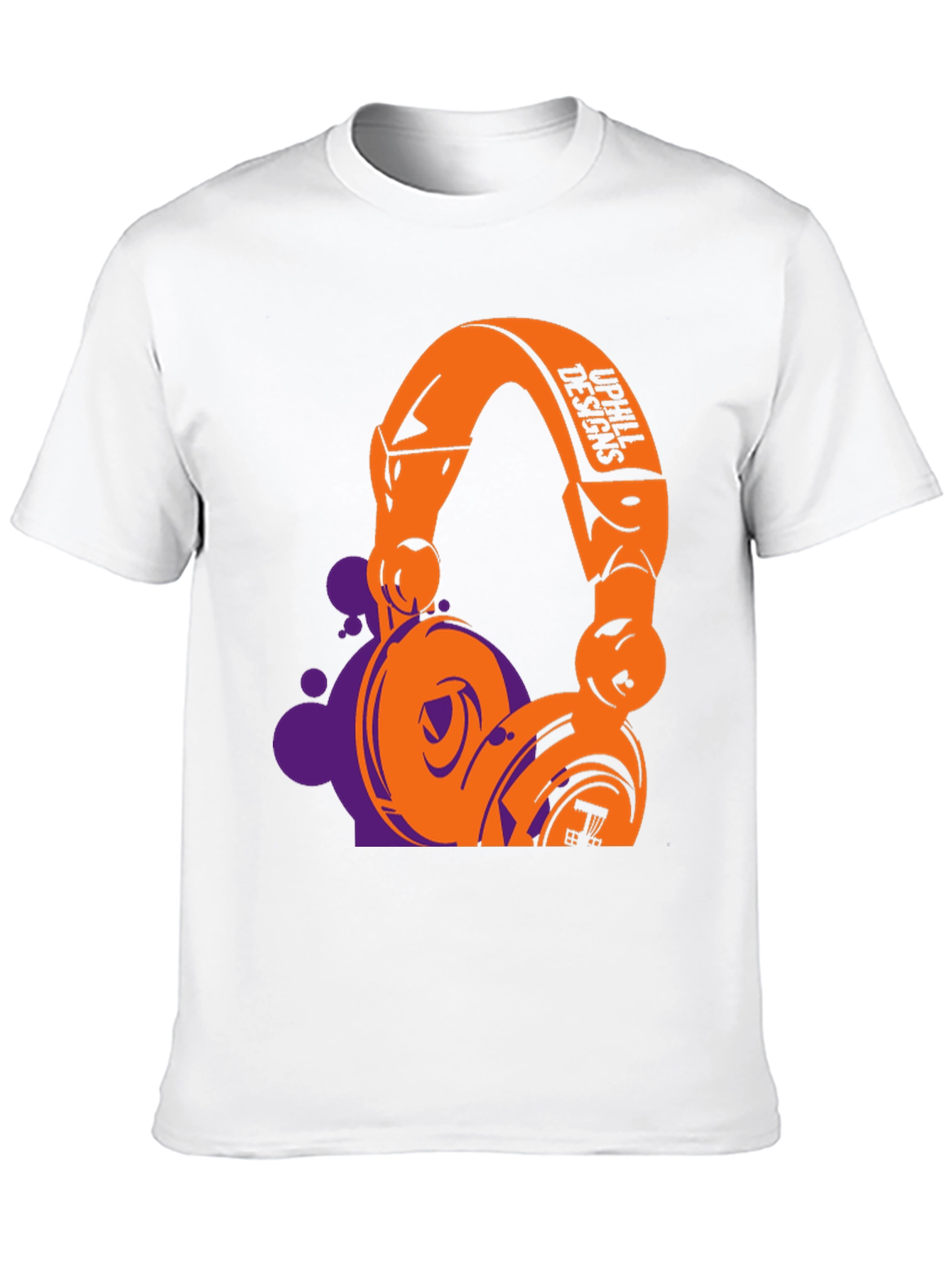 Stylish Graphic T-Shirt with Headphone Design
