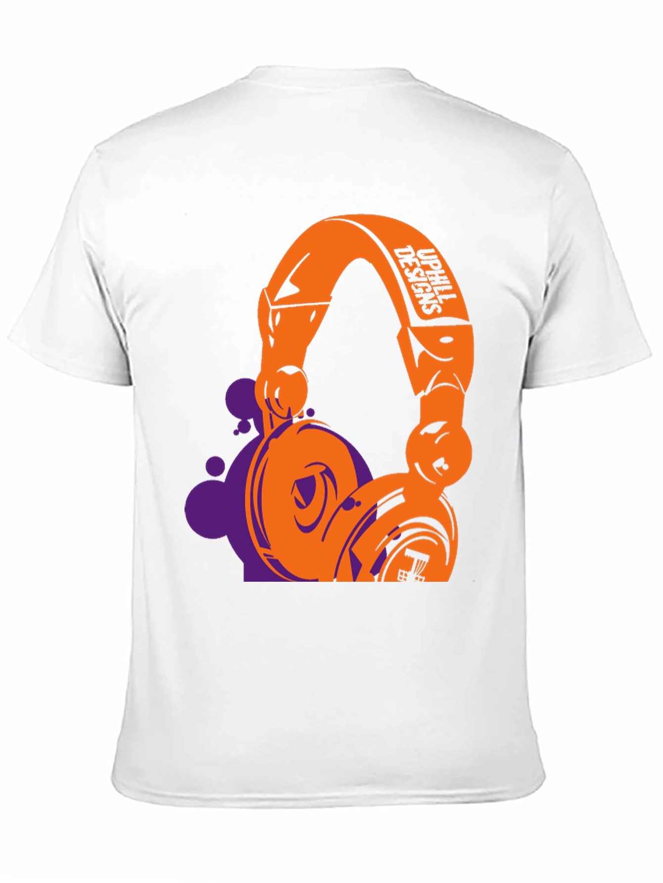 Stylish Graphic T-Shirt with Headphone Design