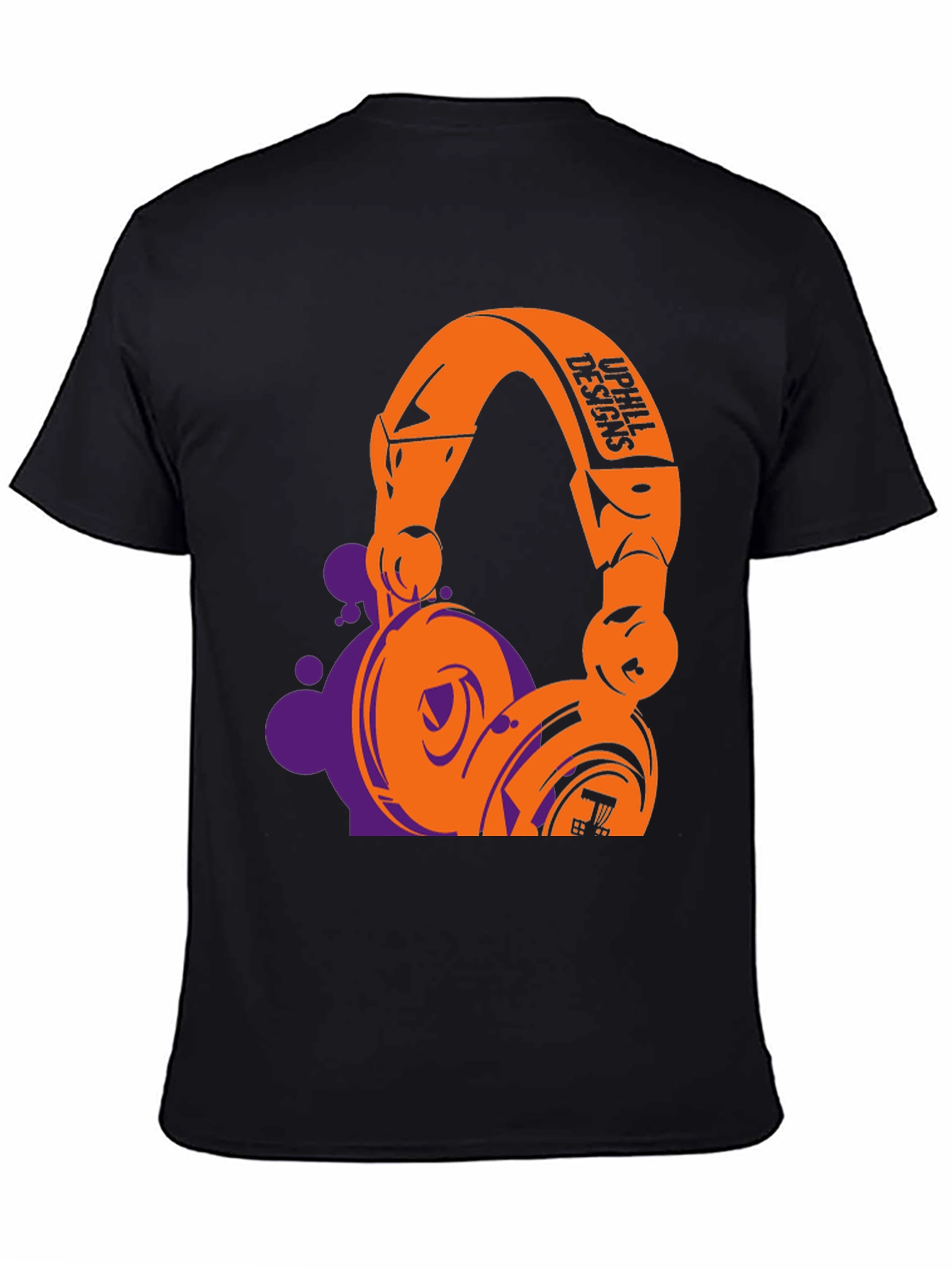 Stylish Graphic T-Shirt with Headphone Design