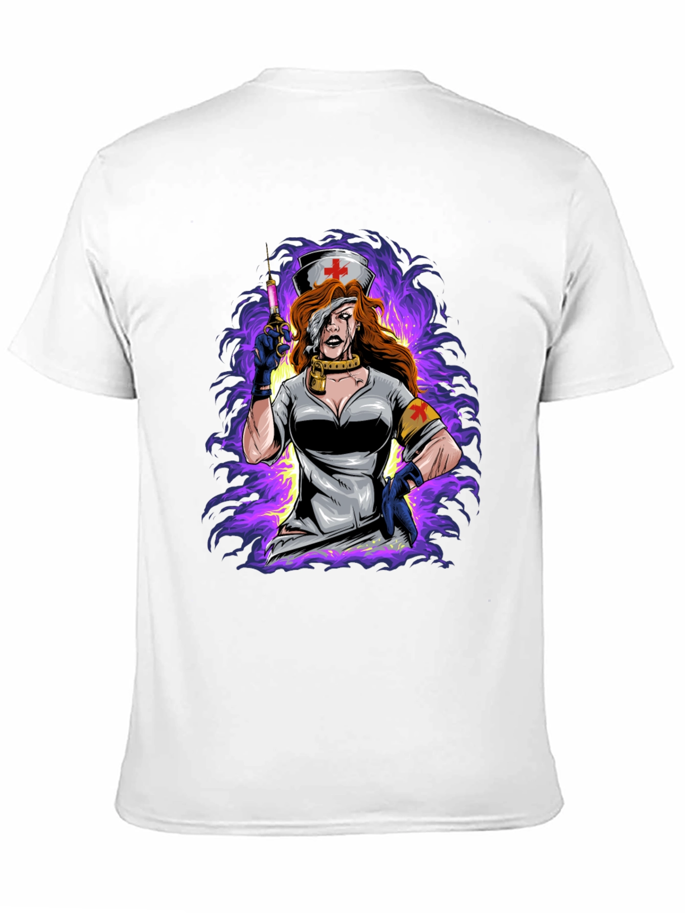 Nurse Graphic Black T-Shirt