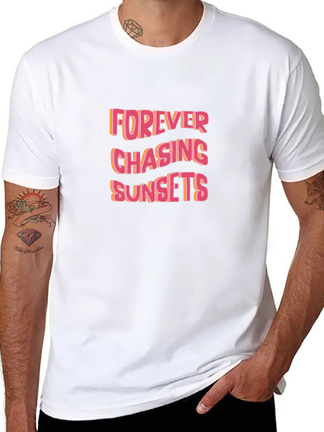 Forever Chasing Sunsets Graphic Tee