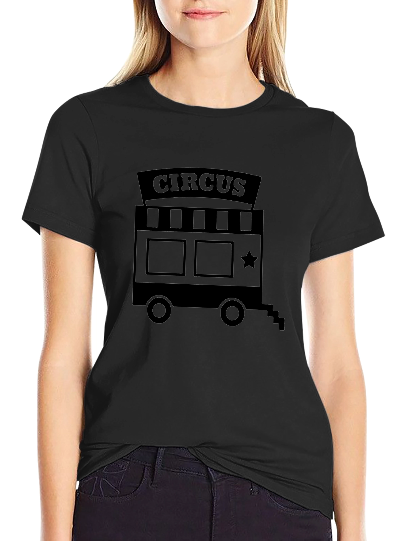 Circus Show Black T-Shirt