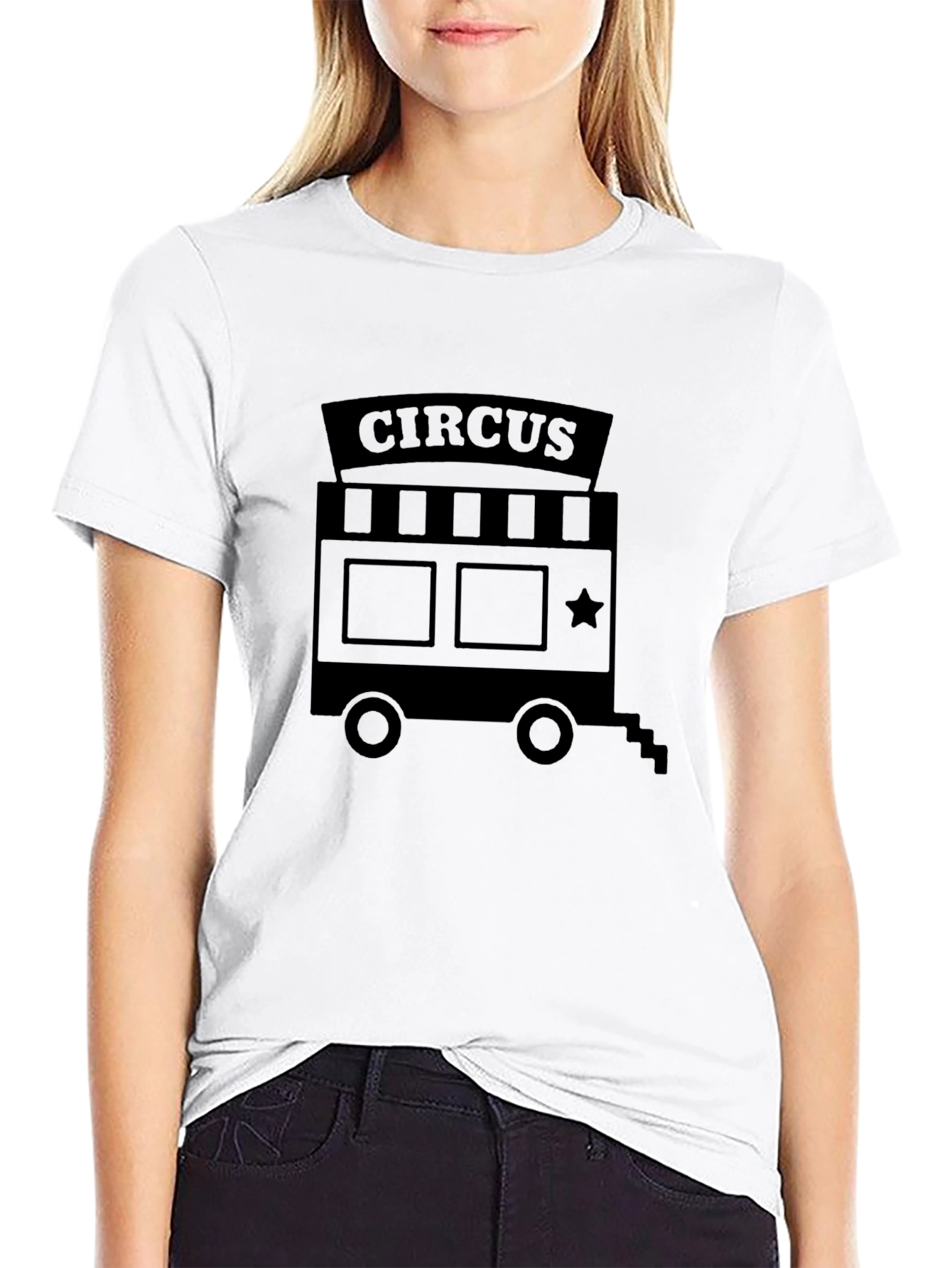 Circus Show Black T-Shirt