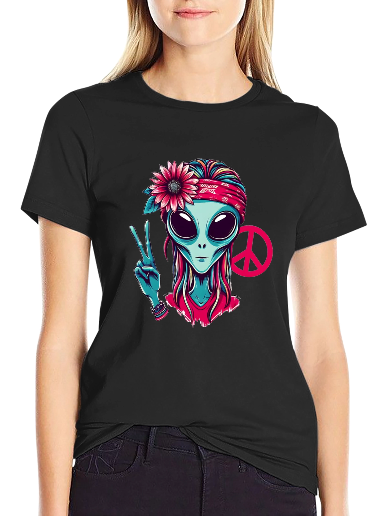 Alien Peace T-Shirt