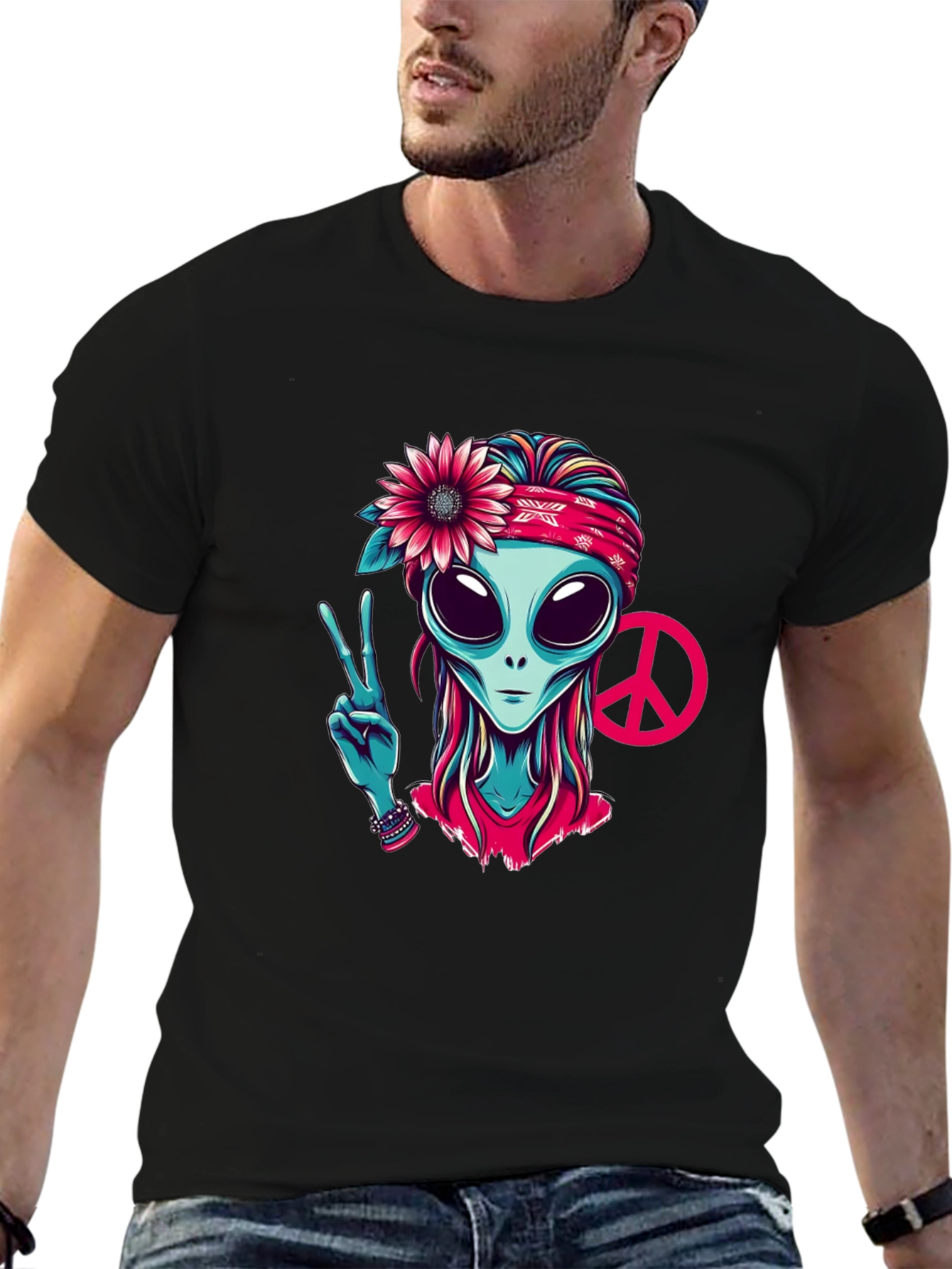 Alien Peace T-Shirt