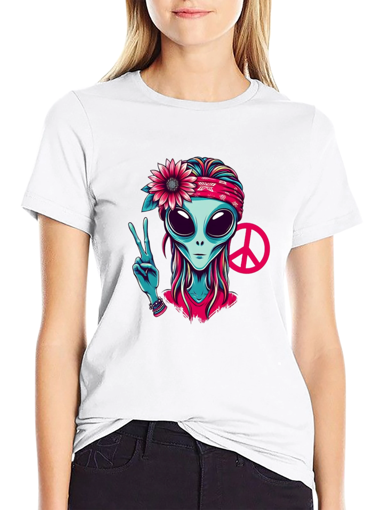 Alien Peace T-Shirt