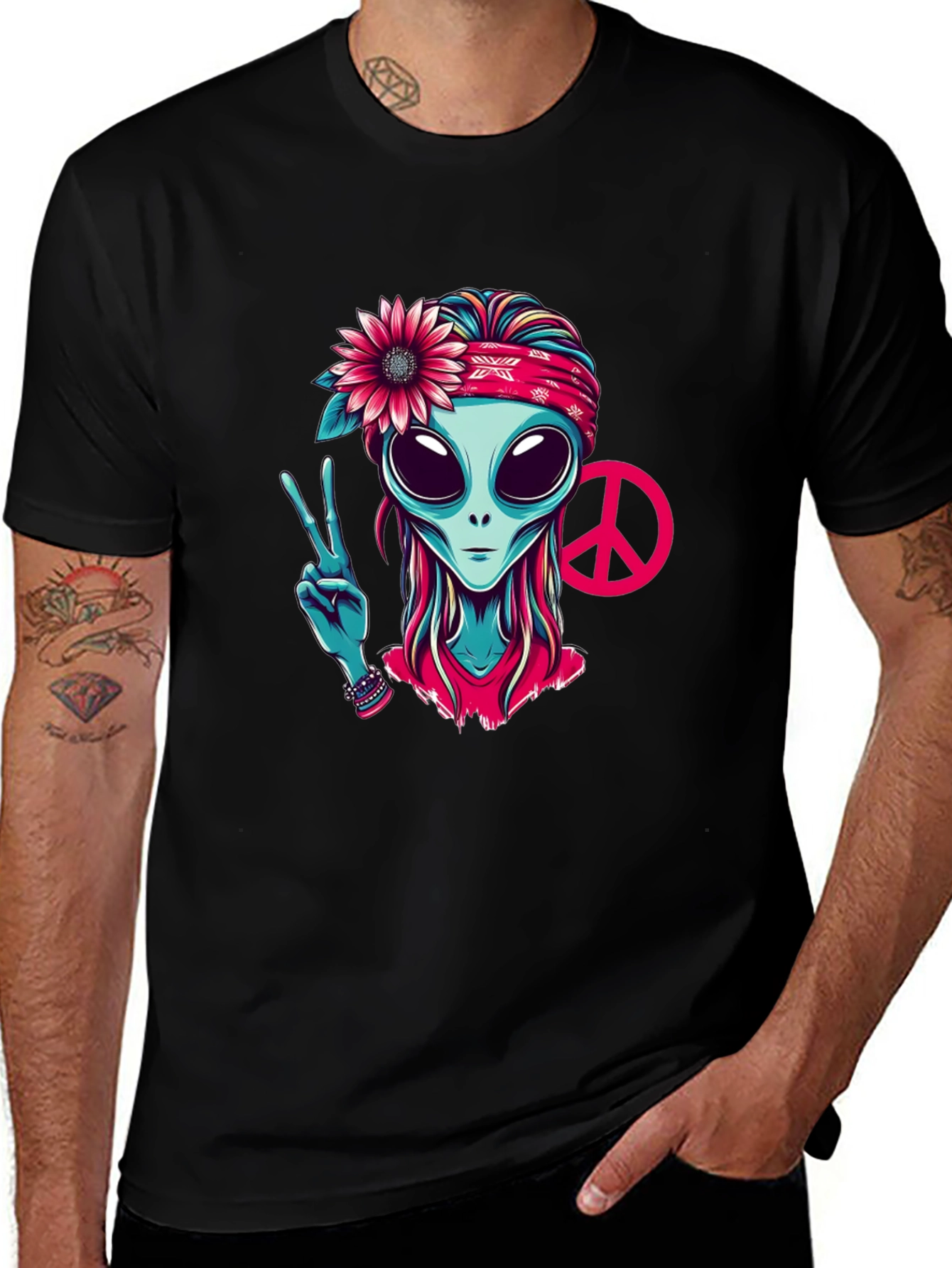 Alien Peace T-Shirt