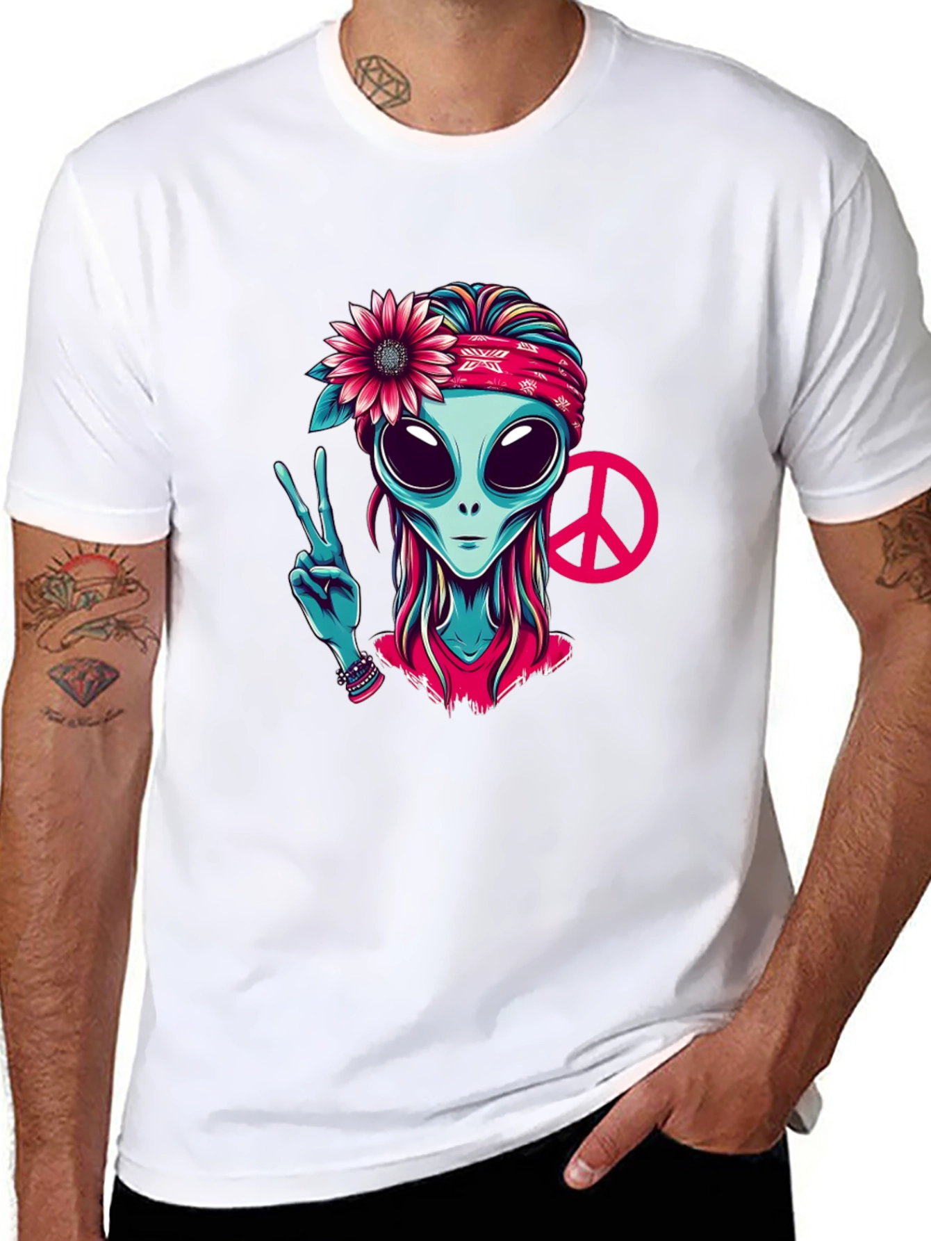 Alien Peace T-Shirt