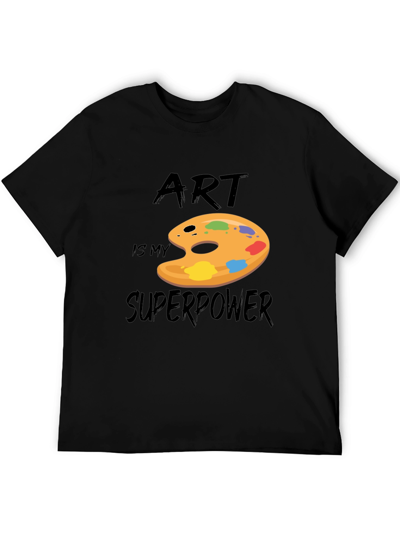 Art is My Superpower Graphic T-Shirt