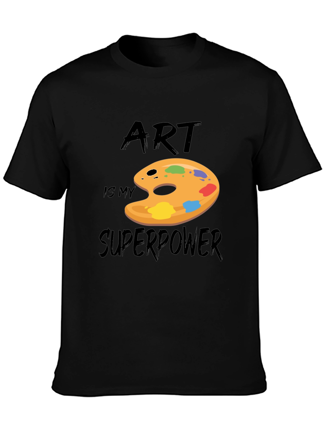 Art is My Superpower Graphic T-Shirt