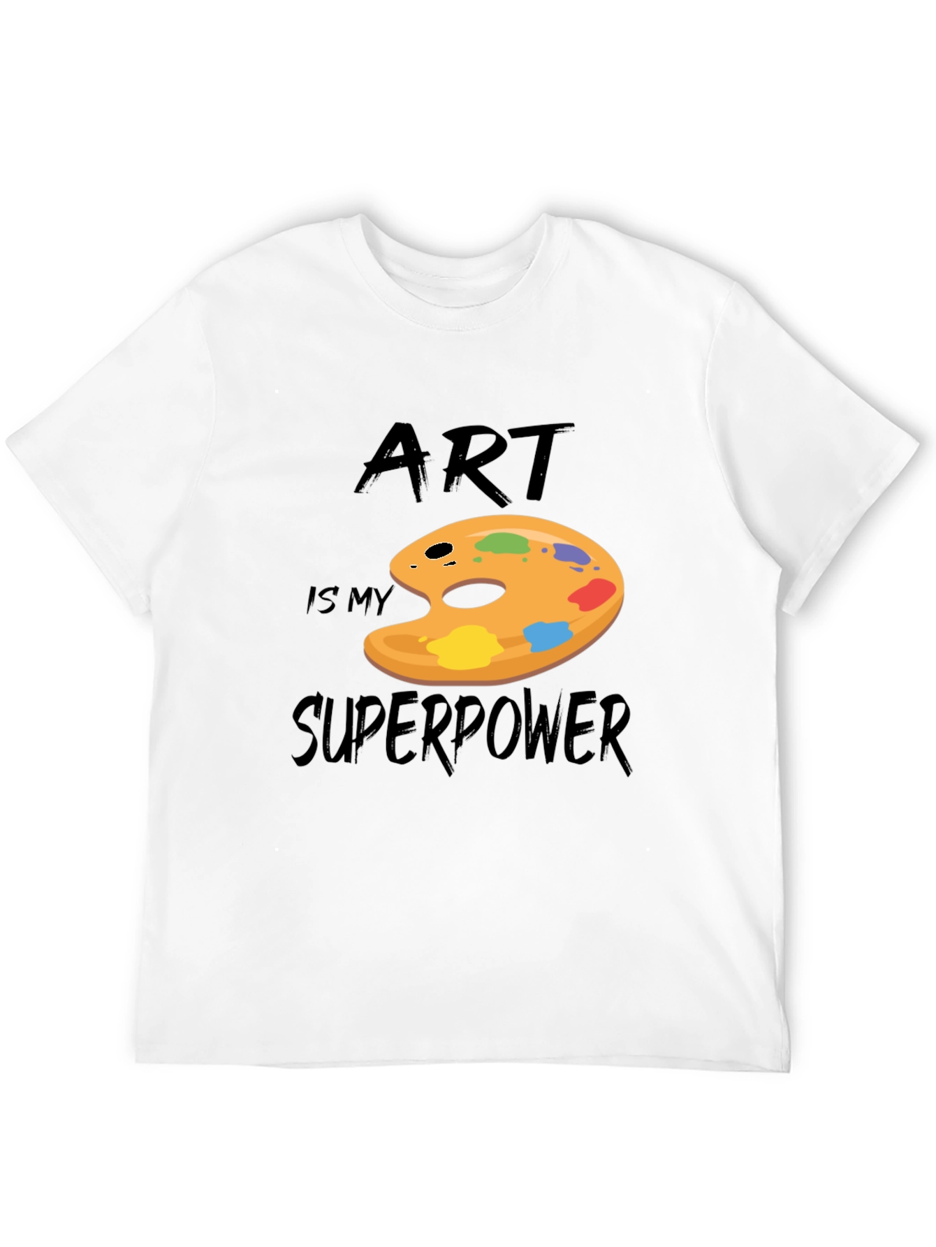 Art is My Superpower Graphic T-Shirt