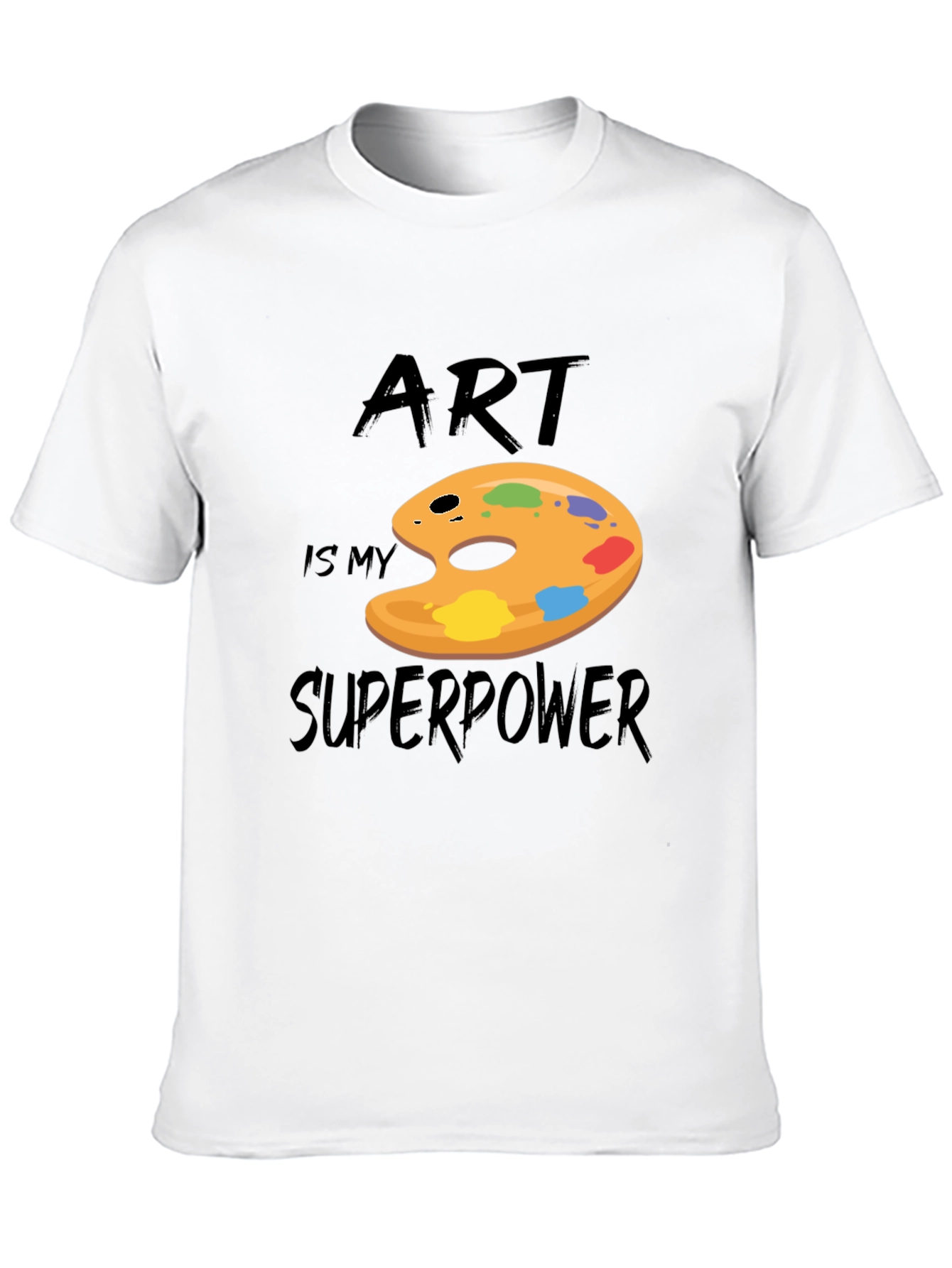 Art is My Superpower Graphic T-Shirt