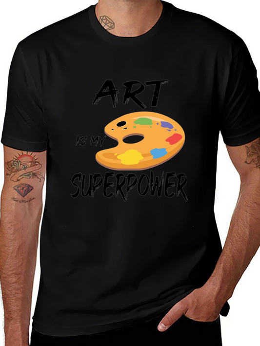 Art is My Superpower Graphic T-Shirt