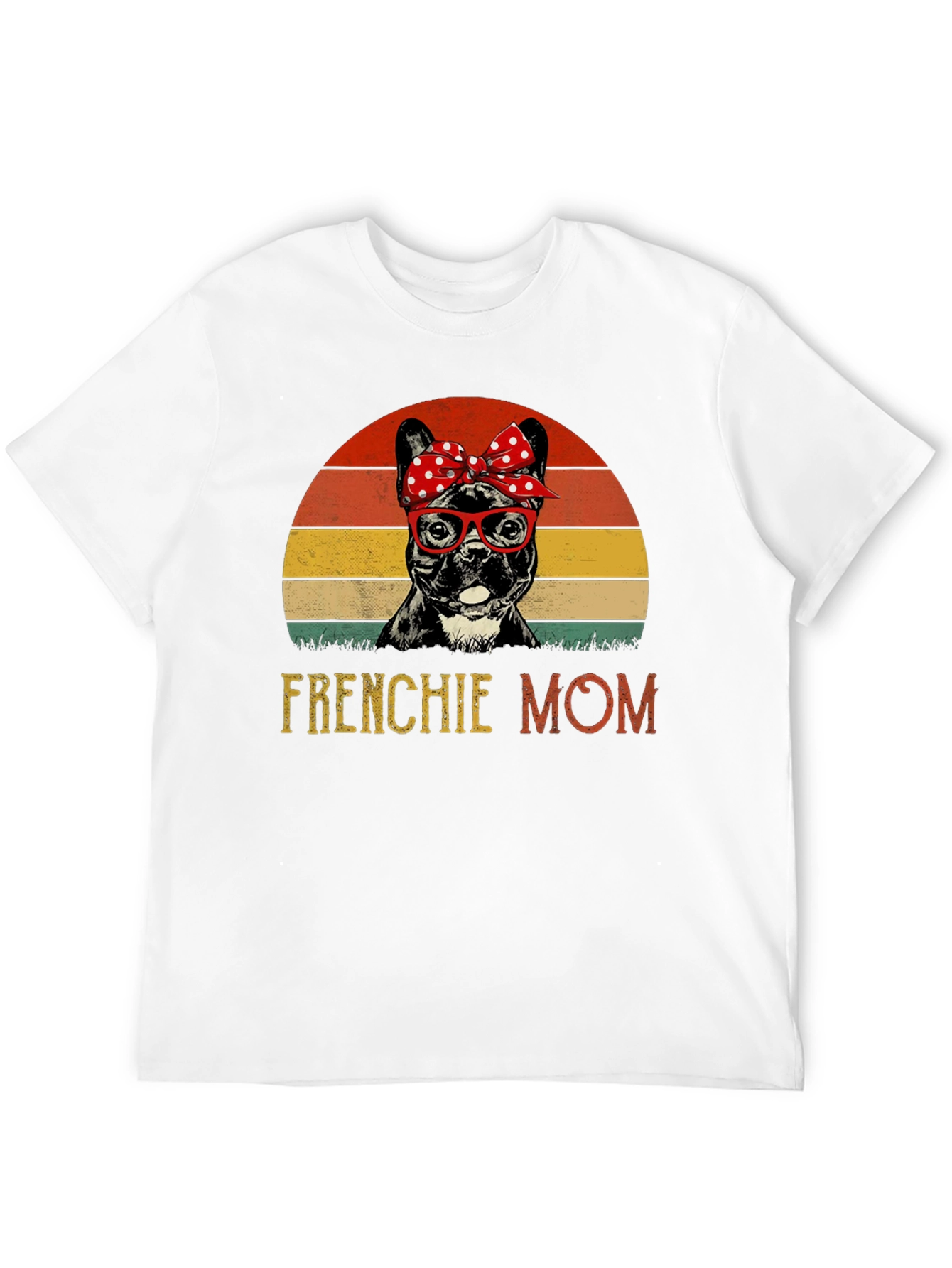 Frenchie Mom T-Shirt: Cute Bulldog Design