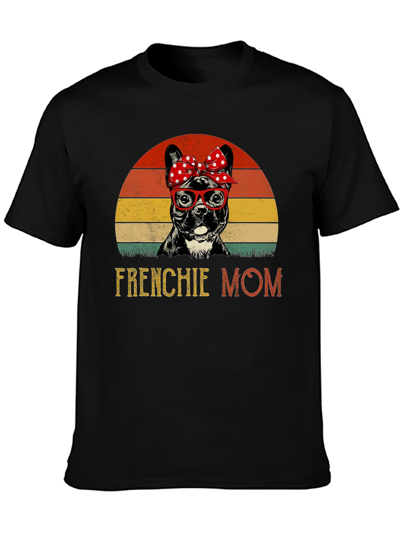 Frenchie Mom T-Shirt: Cute Bulldog Design