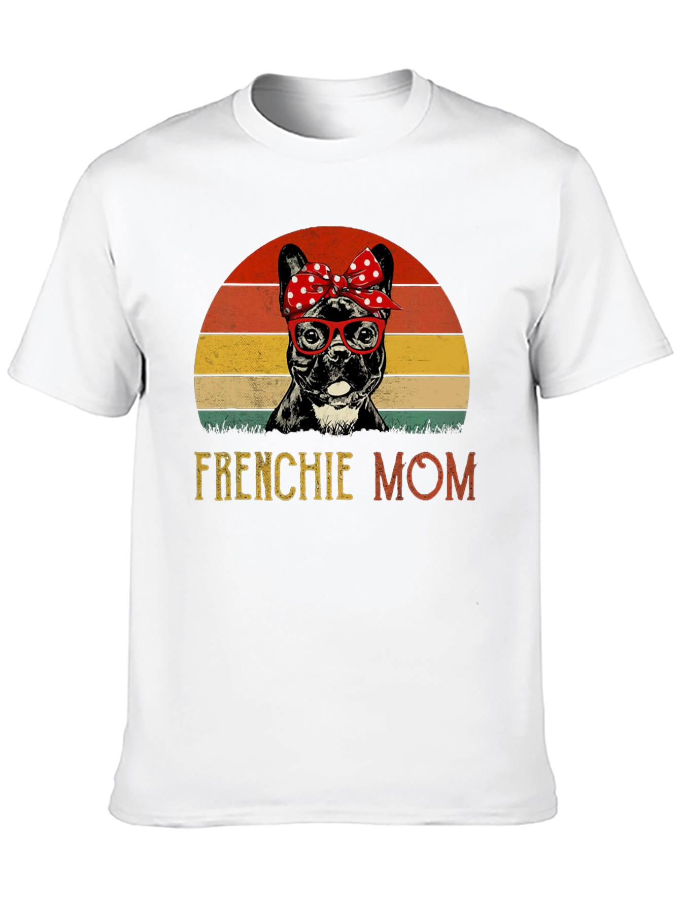 Frenchie Mom T-Shirt: Cute Bulldog Design
