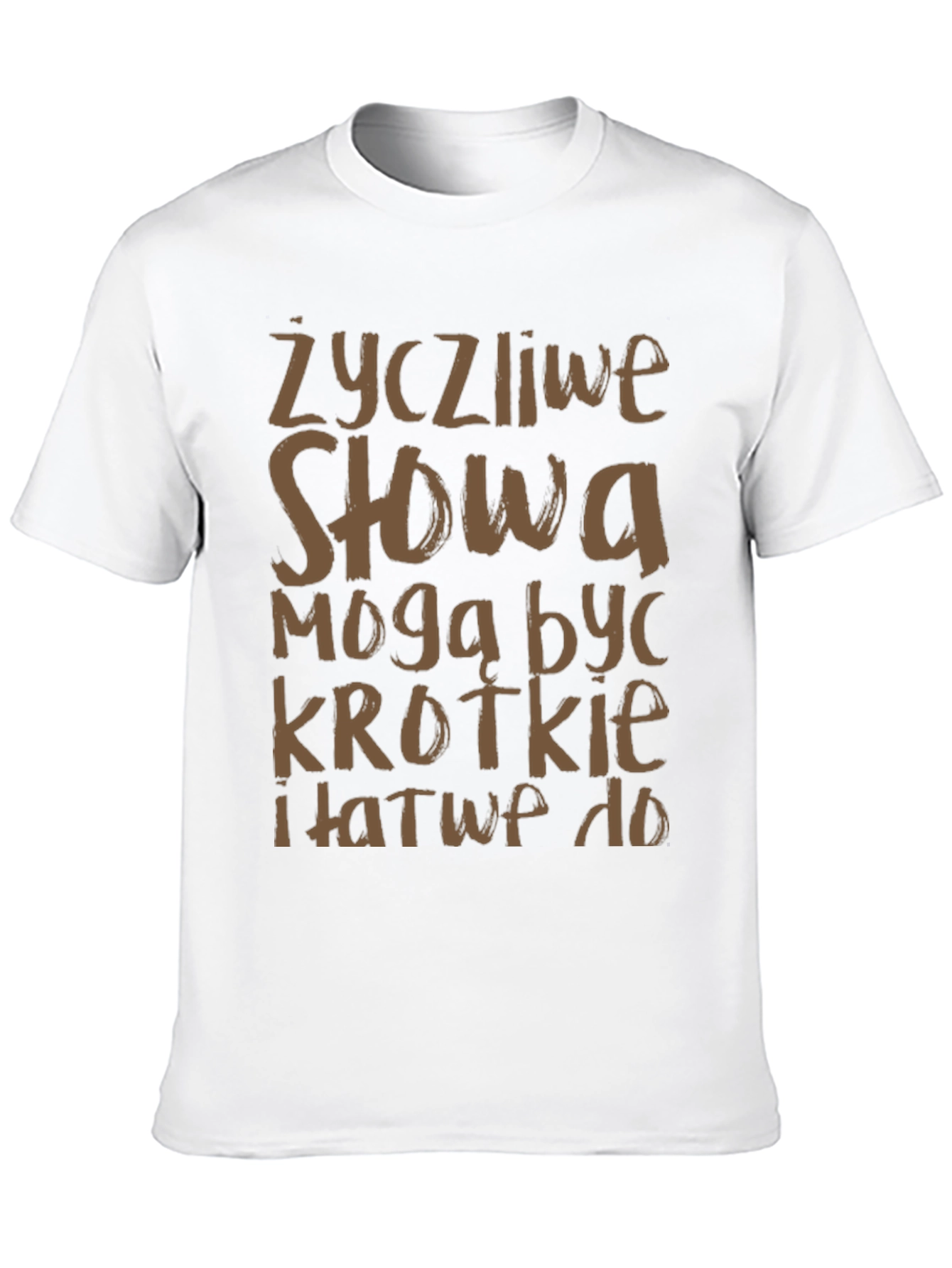 Kind Words Polish T-Shirt