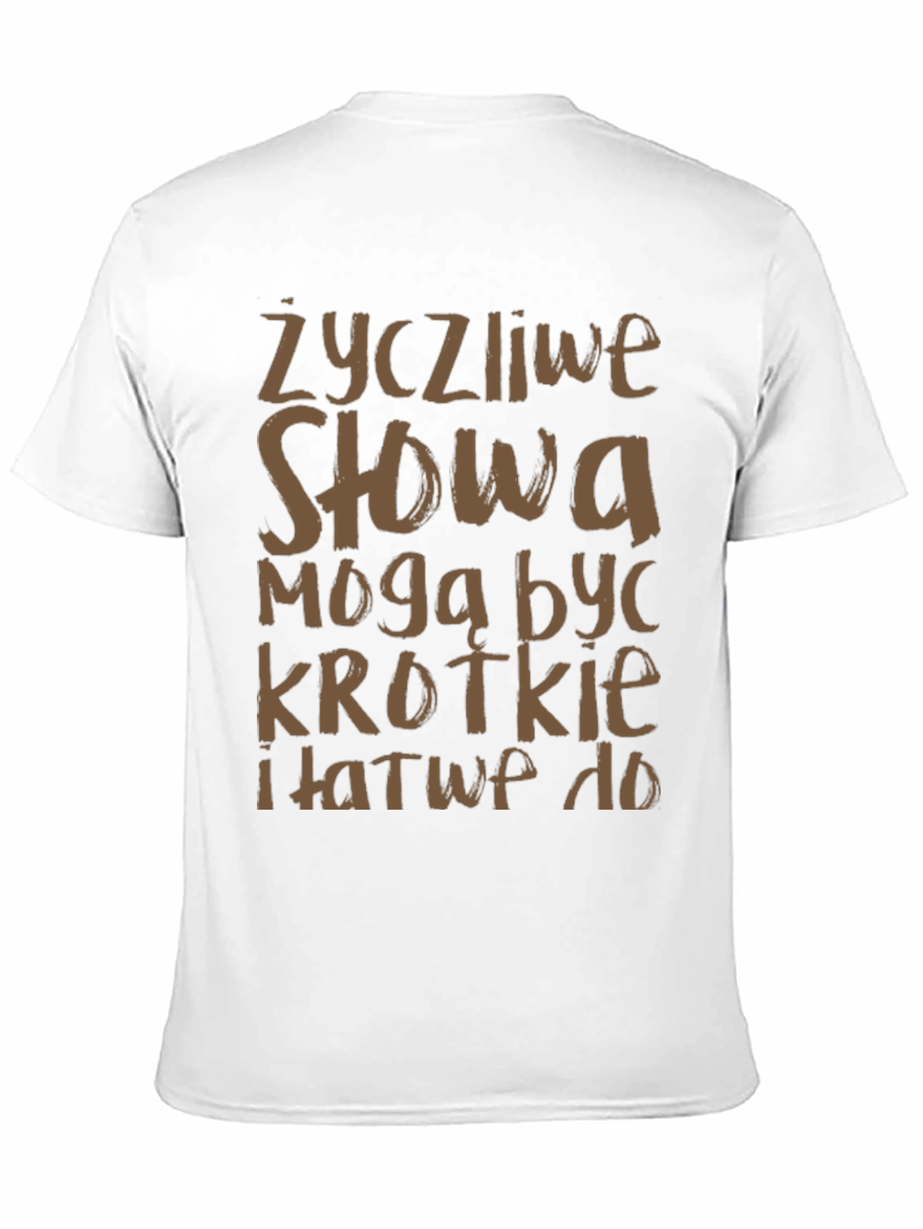 Kind Words Polish T-Shirt