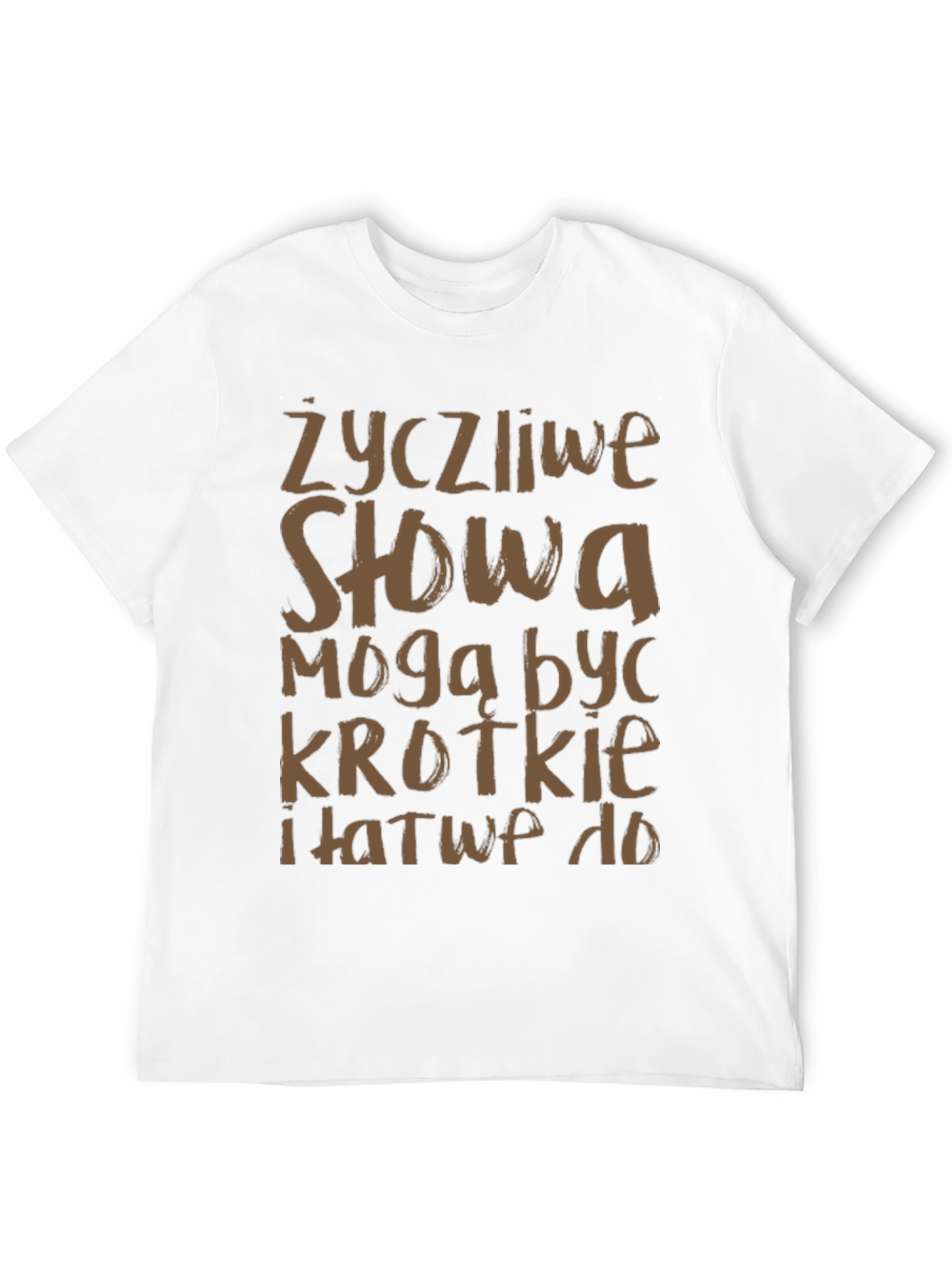 Kind Words Polish T-Shirt
