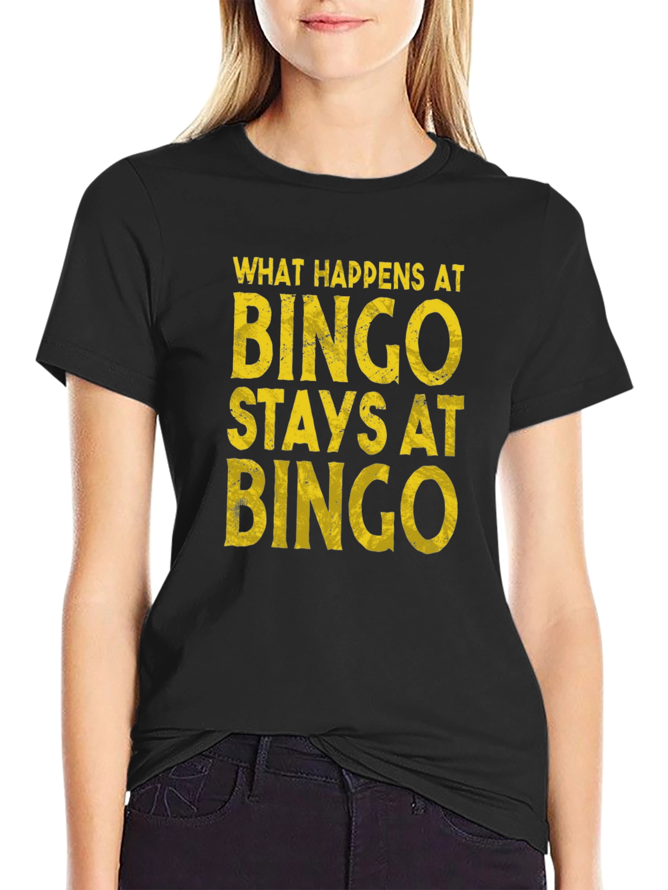 What Happens At Bingo Funny T-Shirt