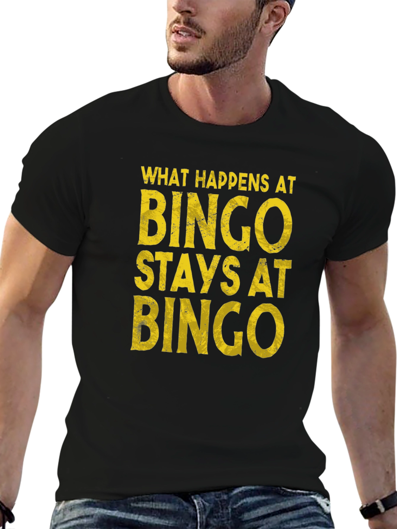 What Happens At Bingo Funny T-Shirt