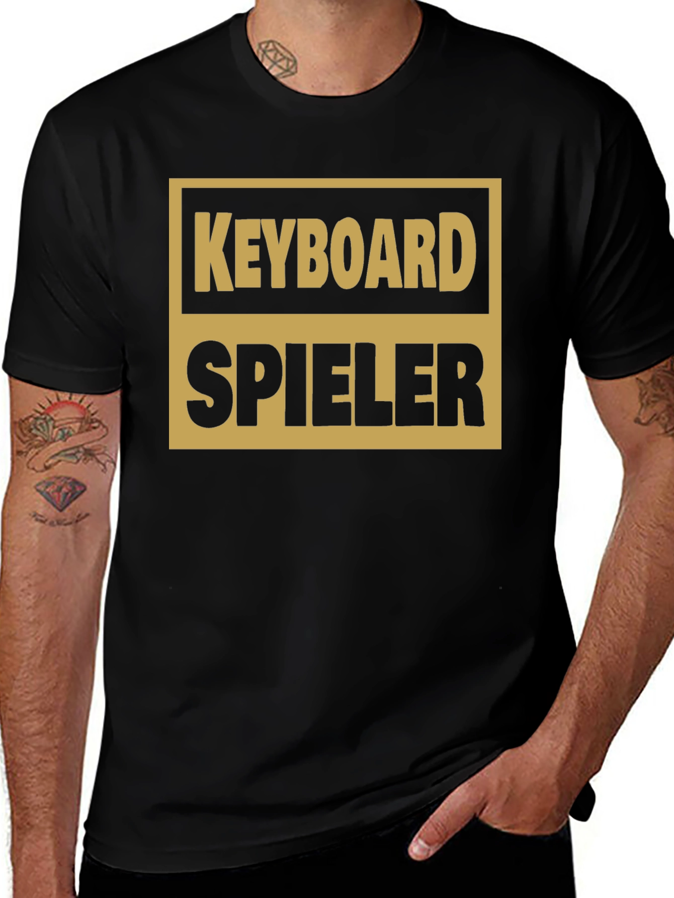 Keyboard Spieler T-Shirt Musician Novelty Top