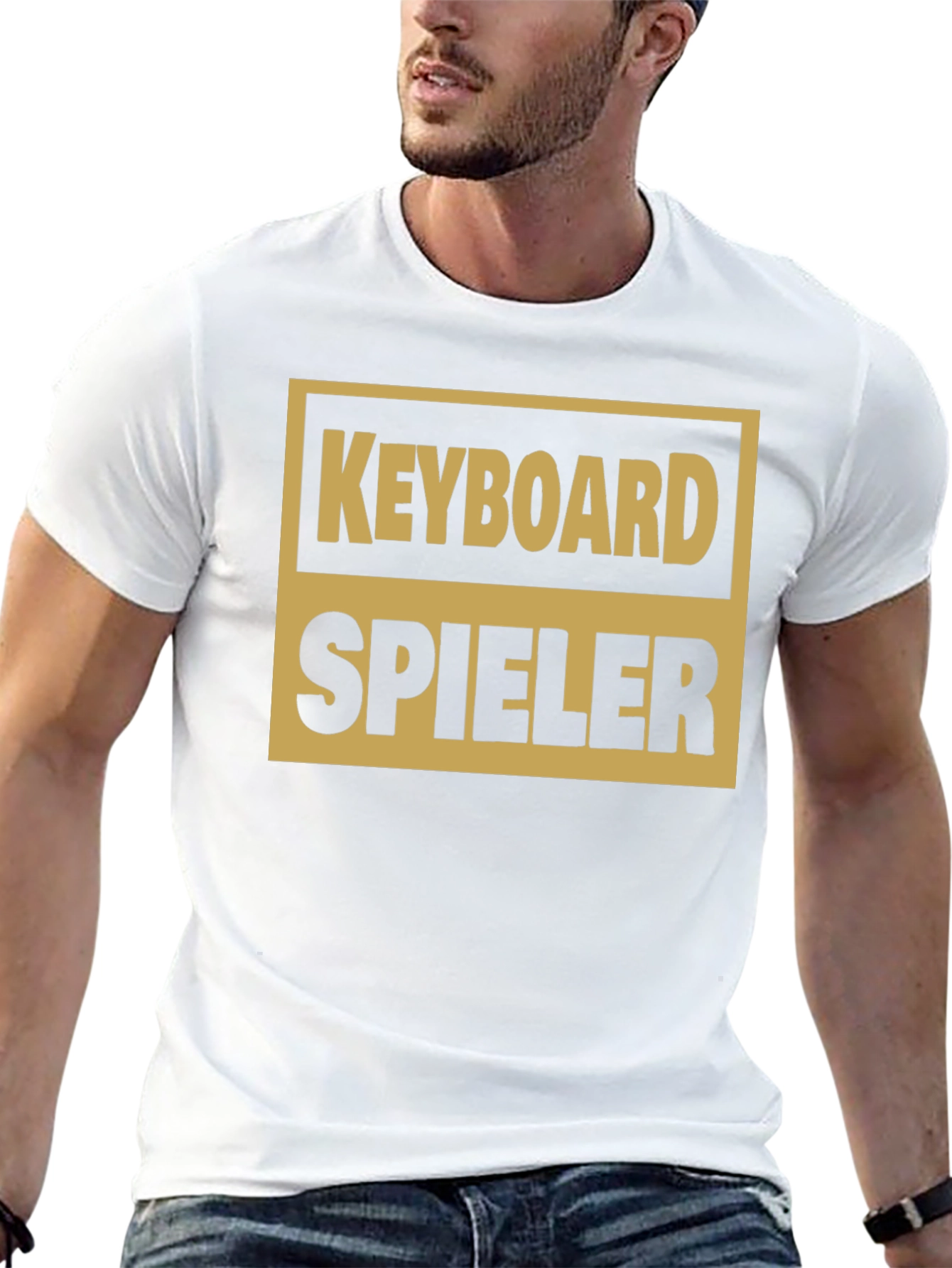 Keyboard Spieler T-Shirt Musician Novelty Top