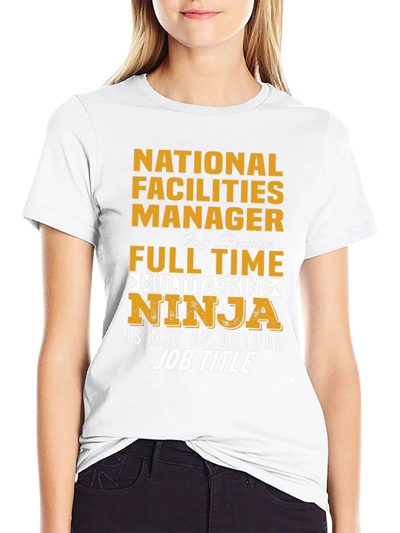 National Facilities Manager T-Shirt: Multitasking Ninja