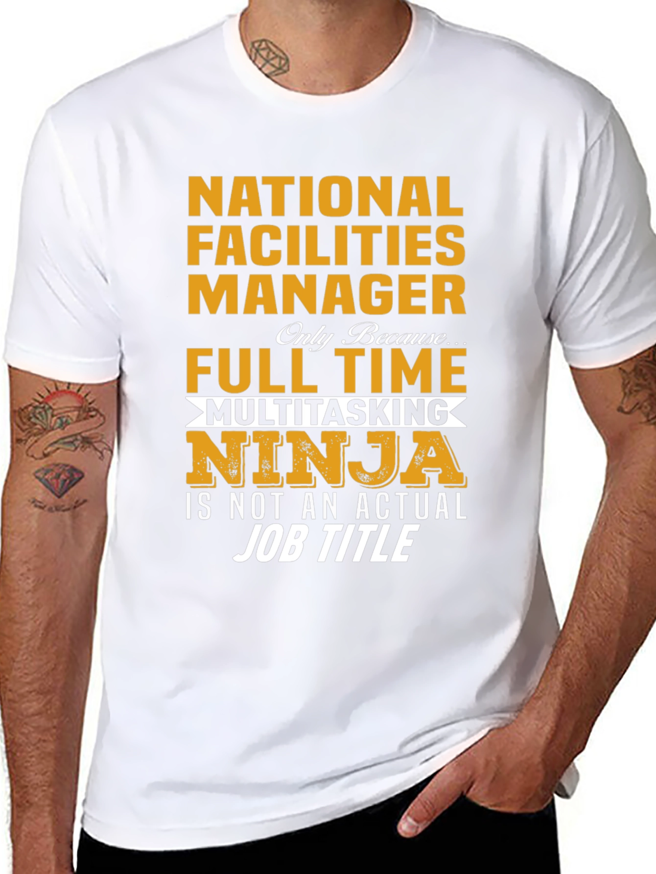 National Facilities Manager T-Shirt: Multitasking Ninja