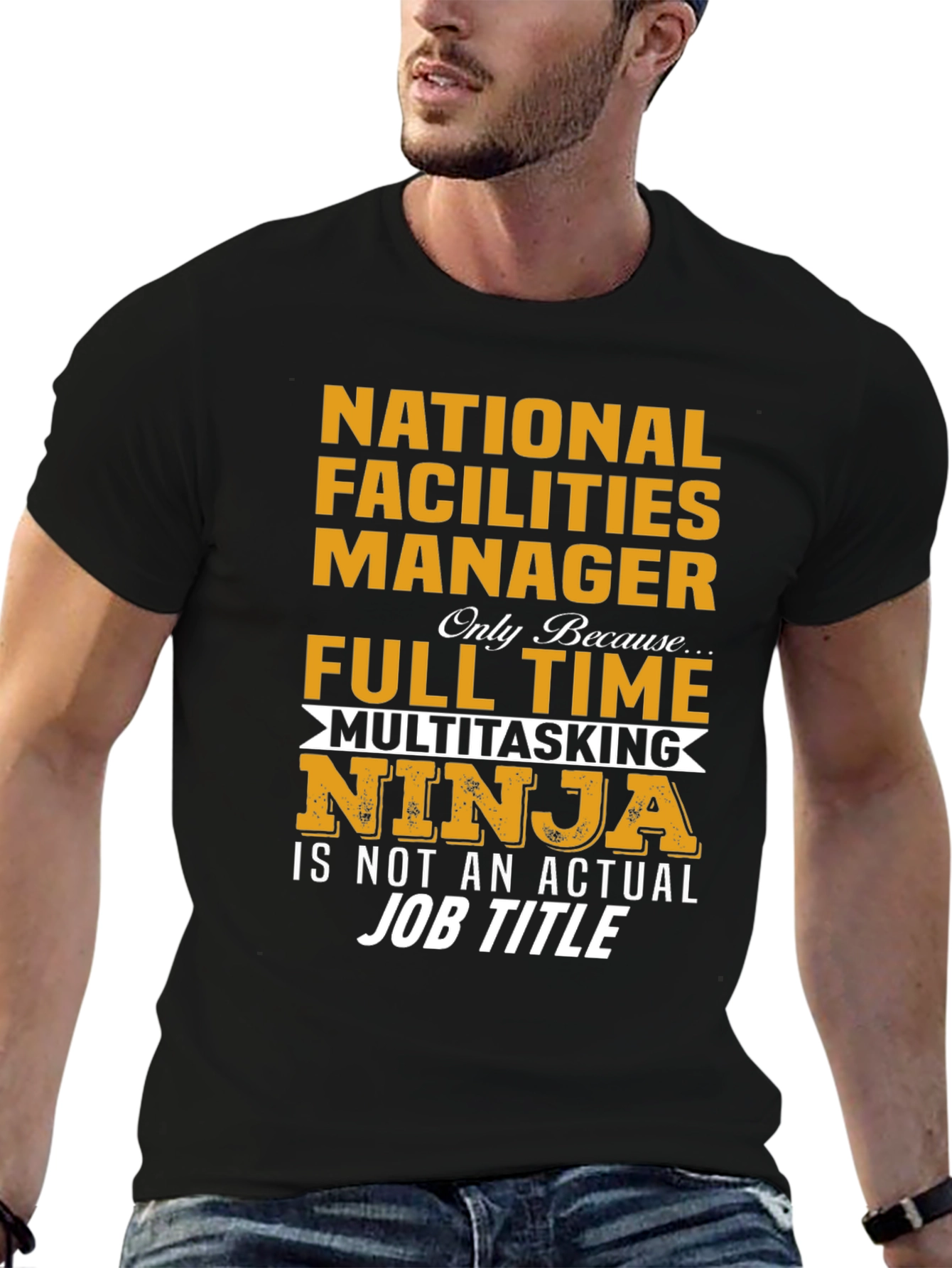 National Facilities Manager T-Shirt: Multitasking Ninja