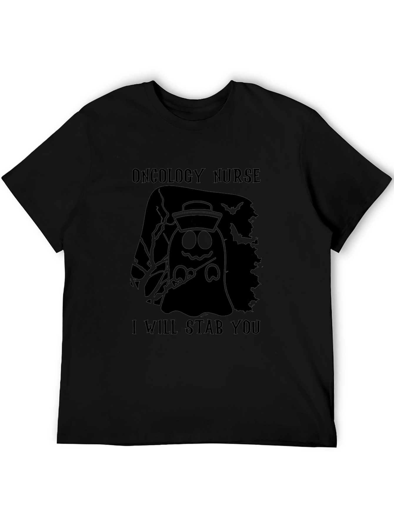 Oncology Nurse Halloween Ghost T-Shirt