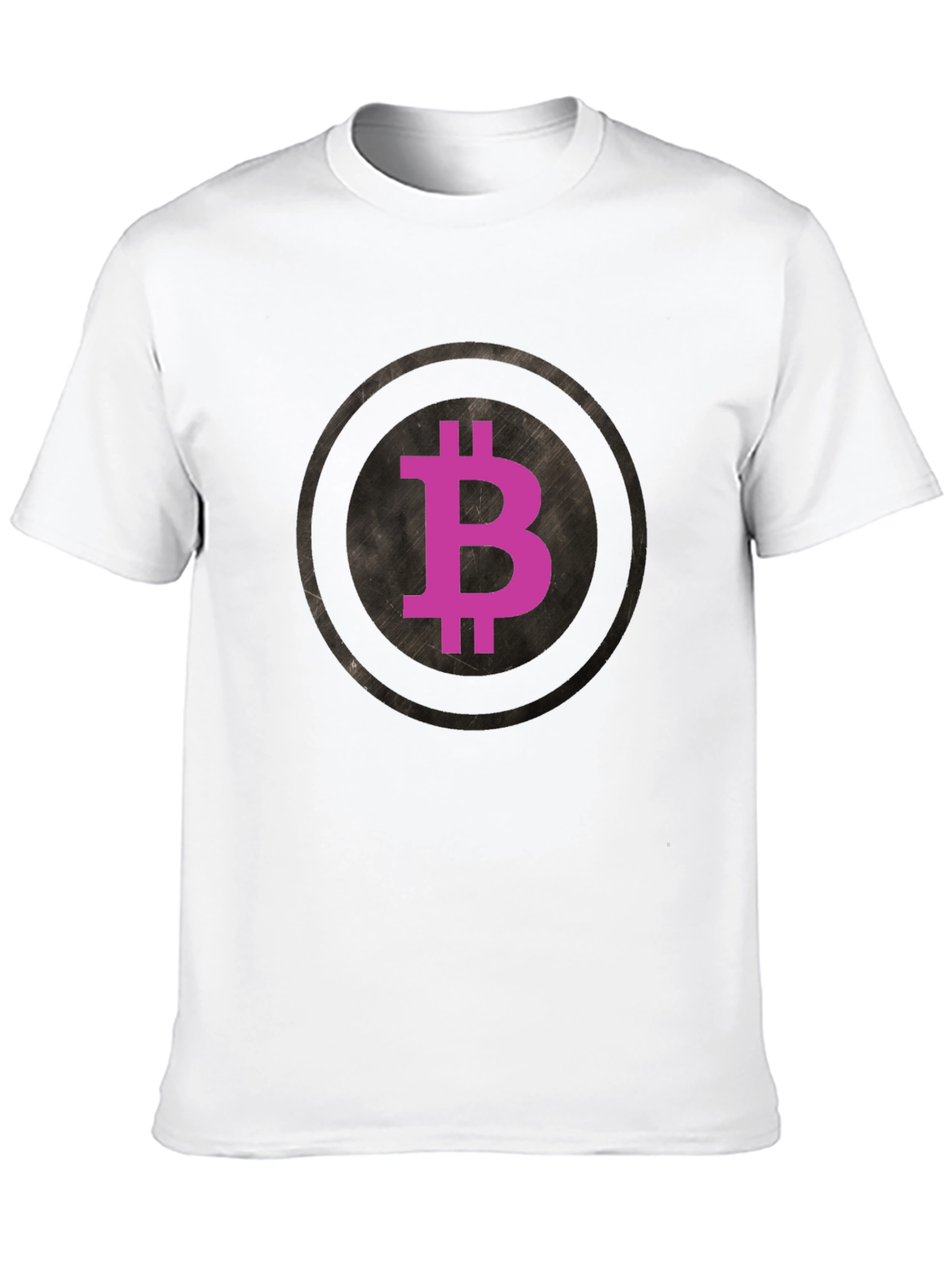 Bitcoin Crypto Currency Graphic Tee - Black