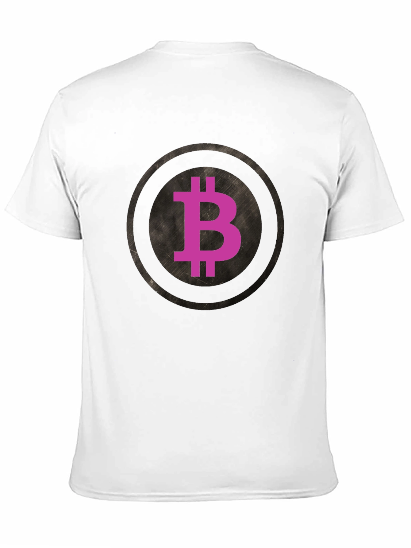 Bitcoin Crypto Currency Graphic Tee - Black