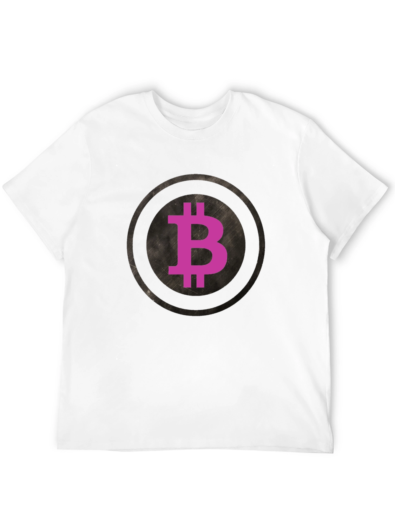 Bitcoin Crypto Currency Graphic Tee - Black