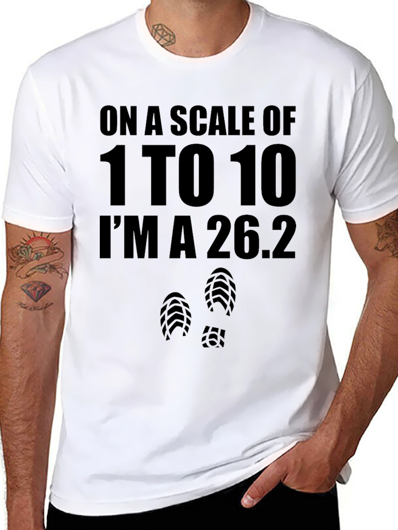 Marathon Runners 26.2 Graphic T-Shirt