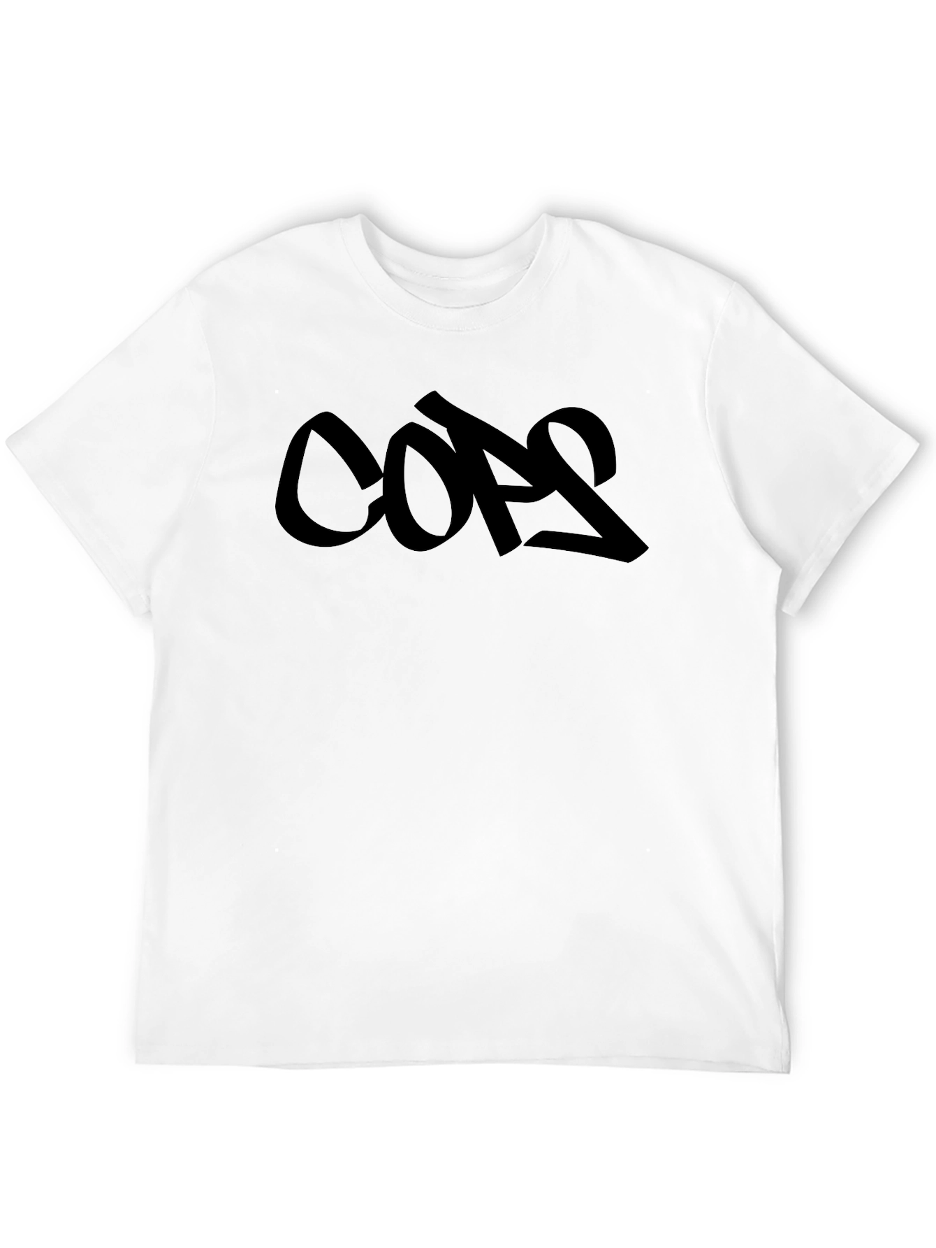 Bold Graphic Black Tee