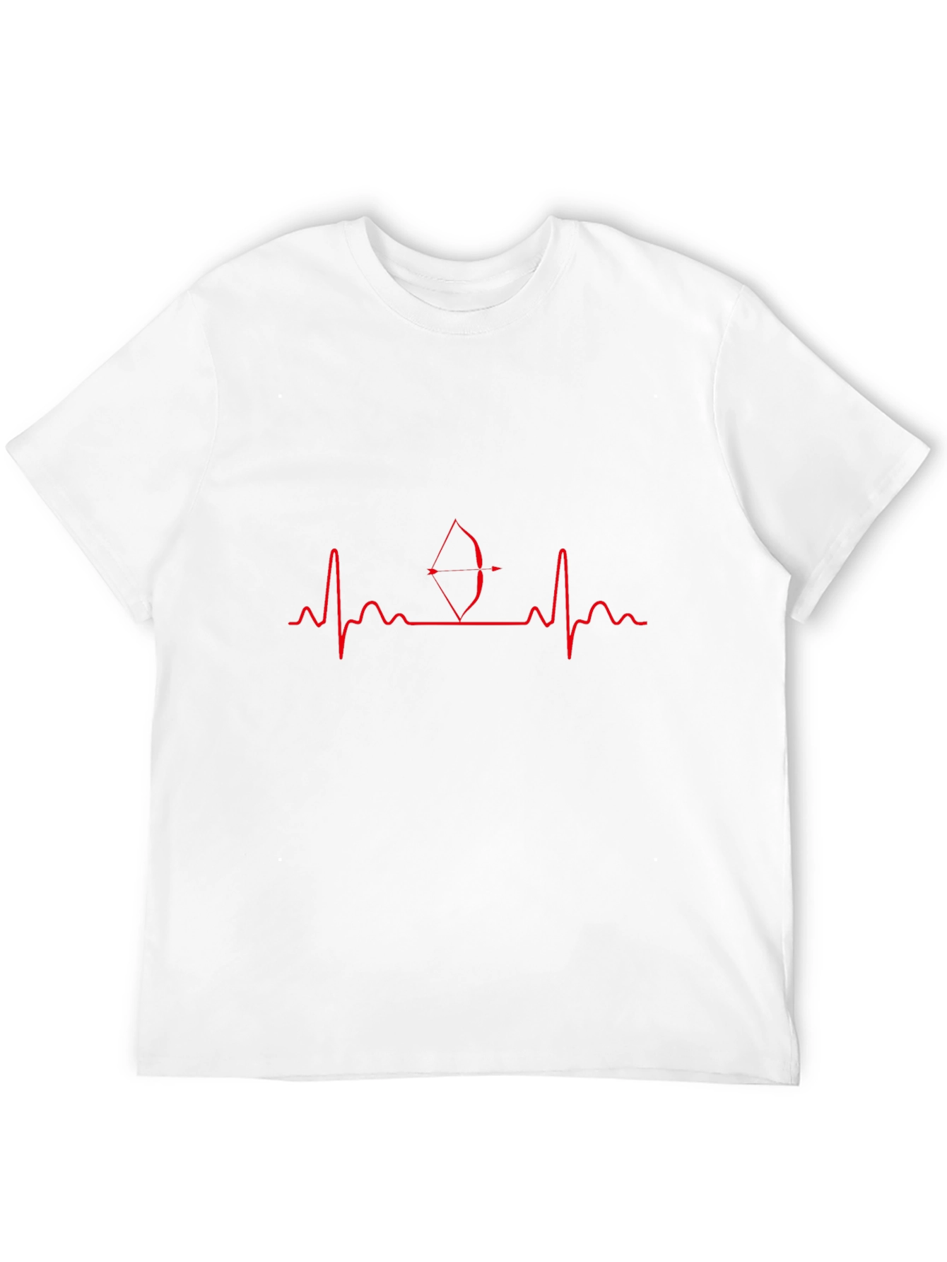 Archer Heartbeat Graphic Tee - Black
