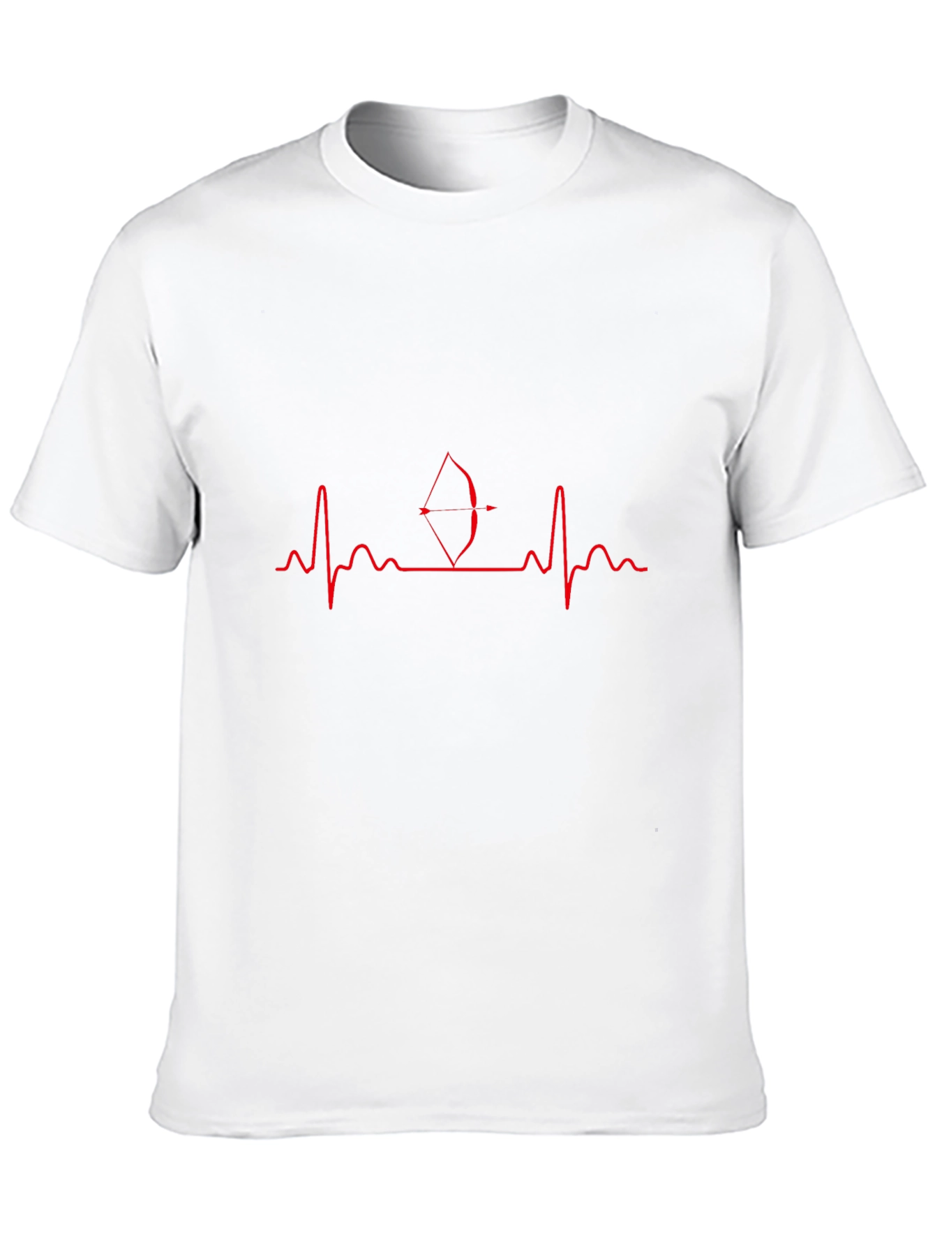Archer Heartbeat Graphic Tee - Black