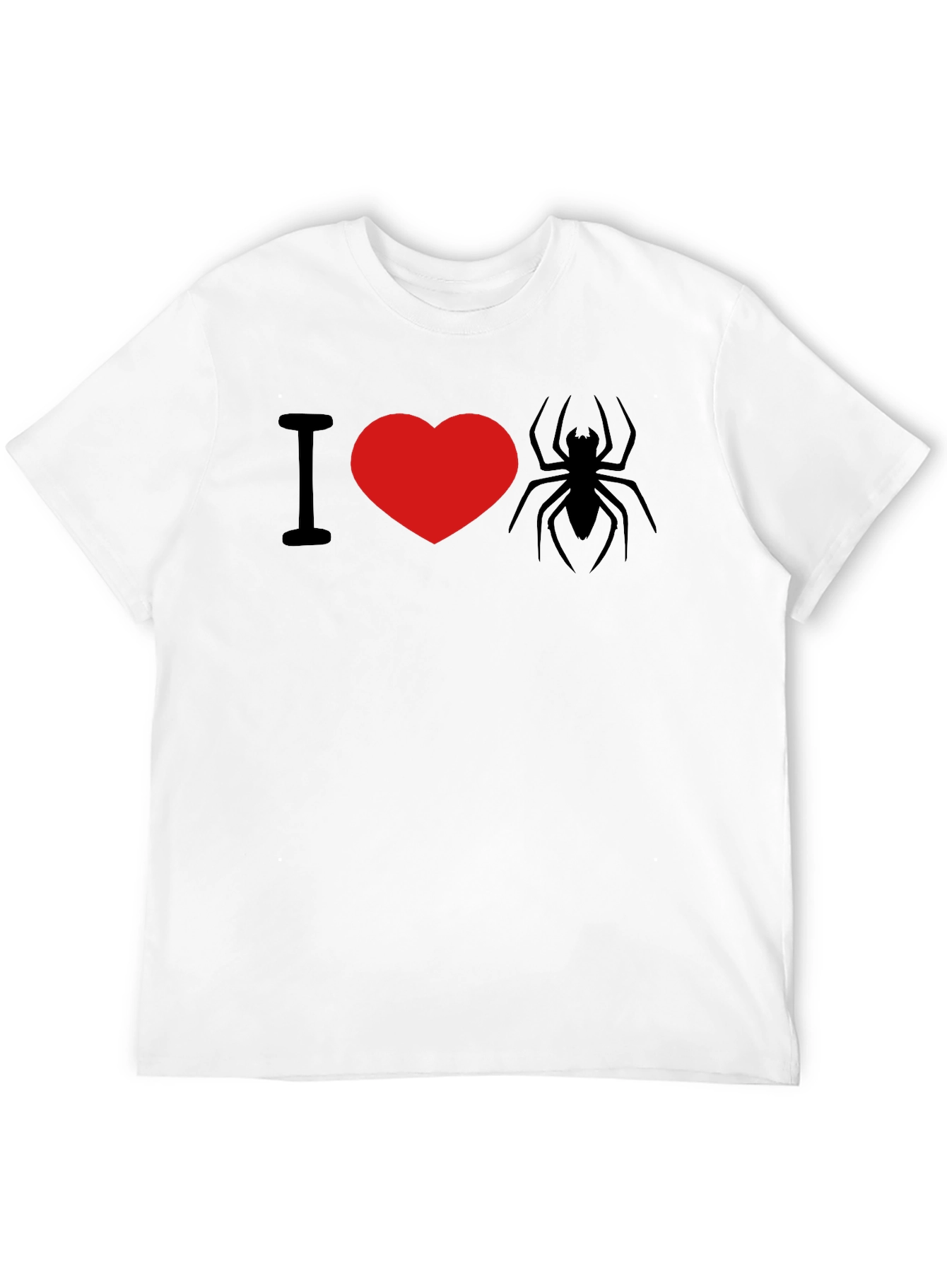 I Love Spiders T-Shirt: Cool Arachnid Design