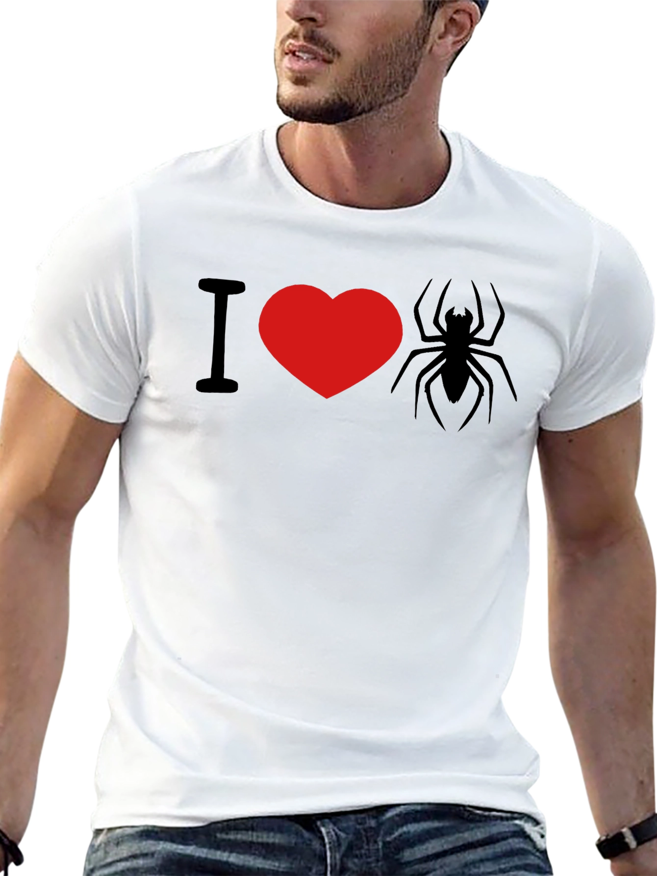 I Love Spiders T-Shirt: Cool Arachnid Design
