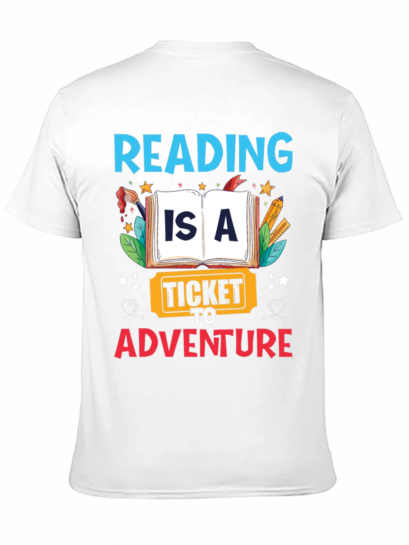 Reading is a Ticket to Adventure T-Shirt