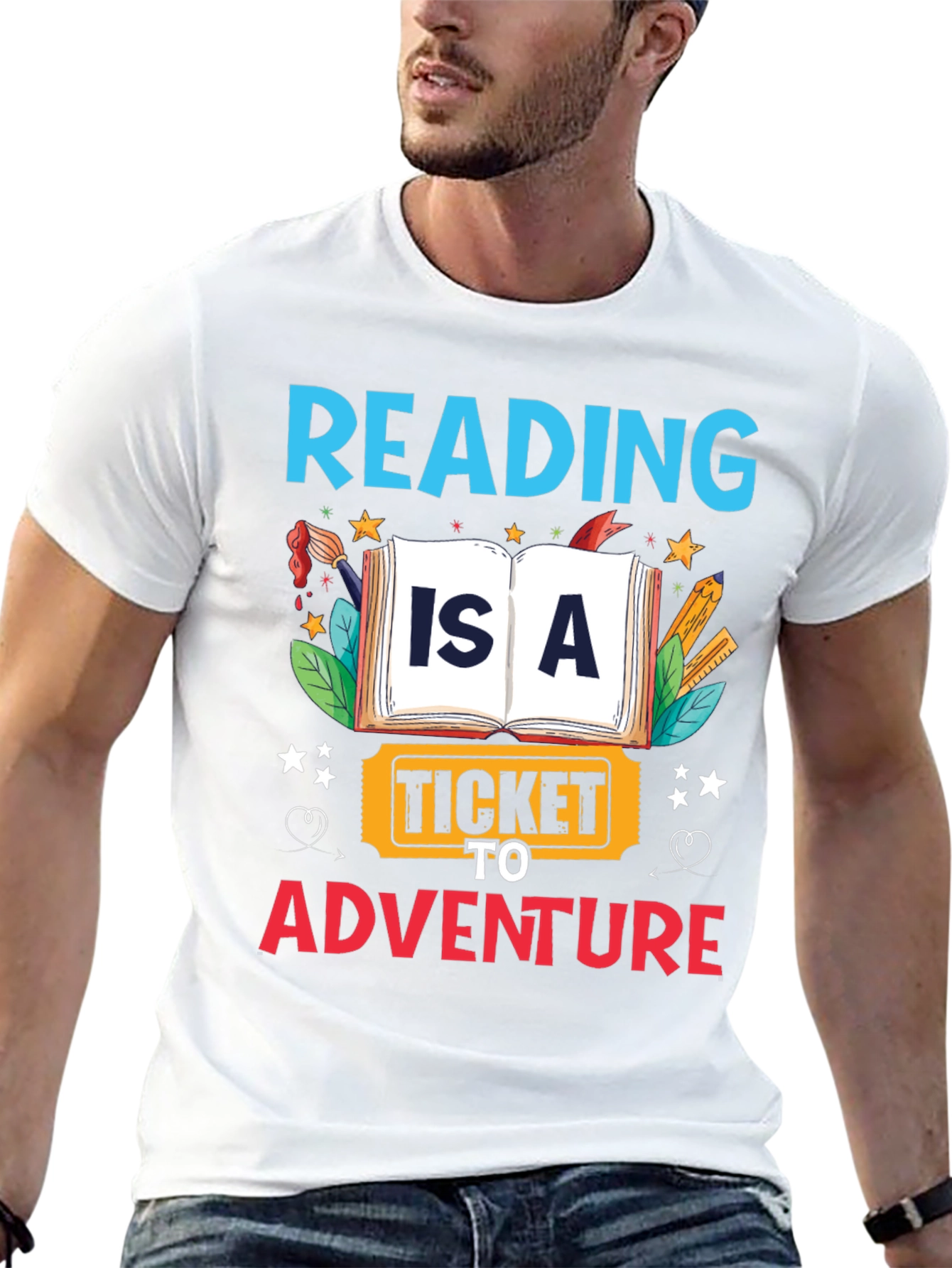 Reading is a Ticket to Adventure T-Shirt
