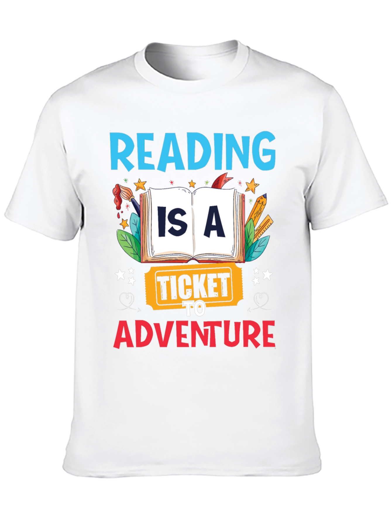 Reading is a Ticket to Adventure T-Shirt