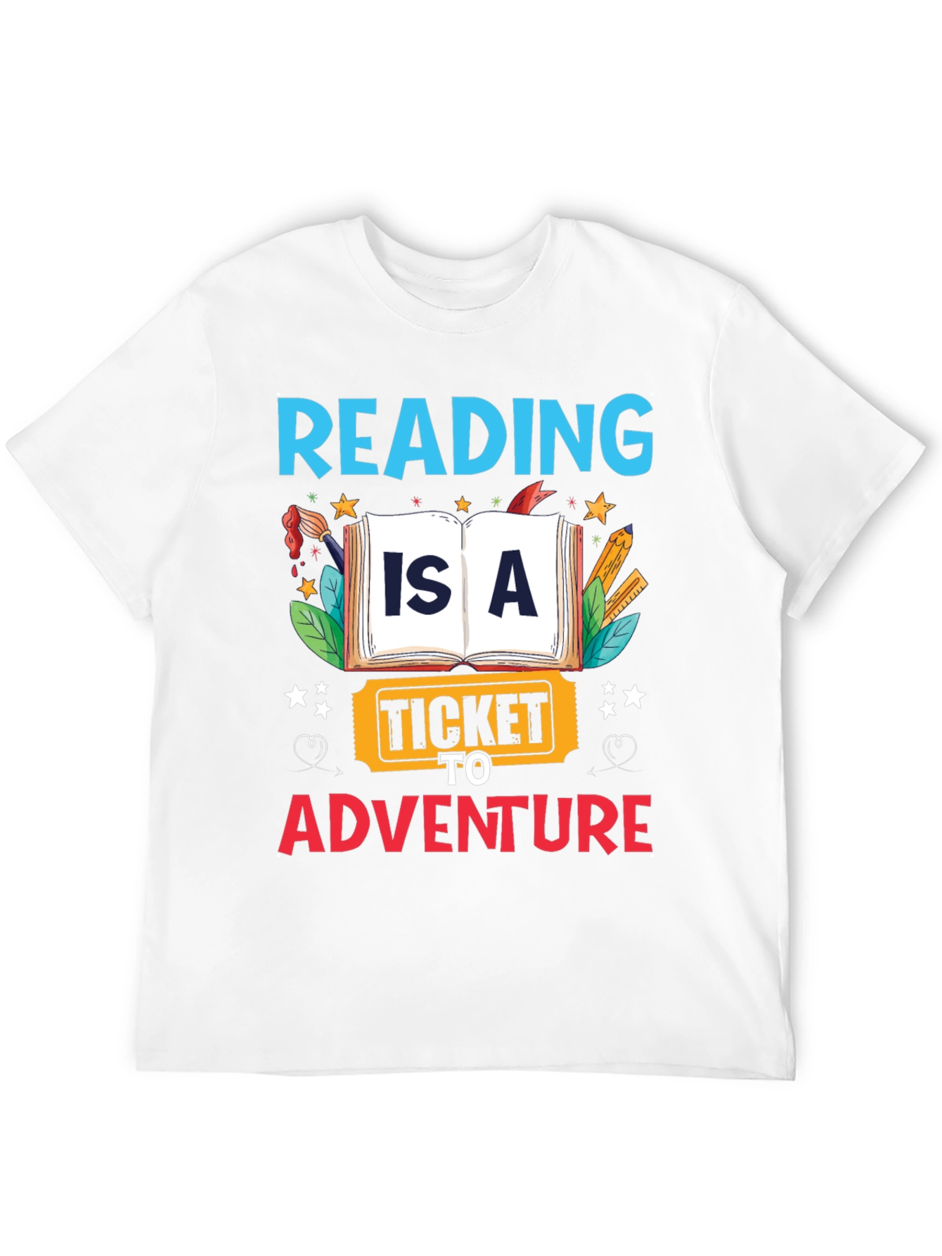 Reading is a Ticket to Adventure T-Shirt