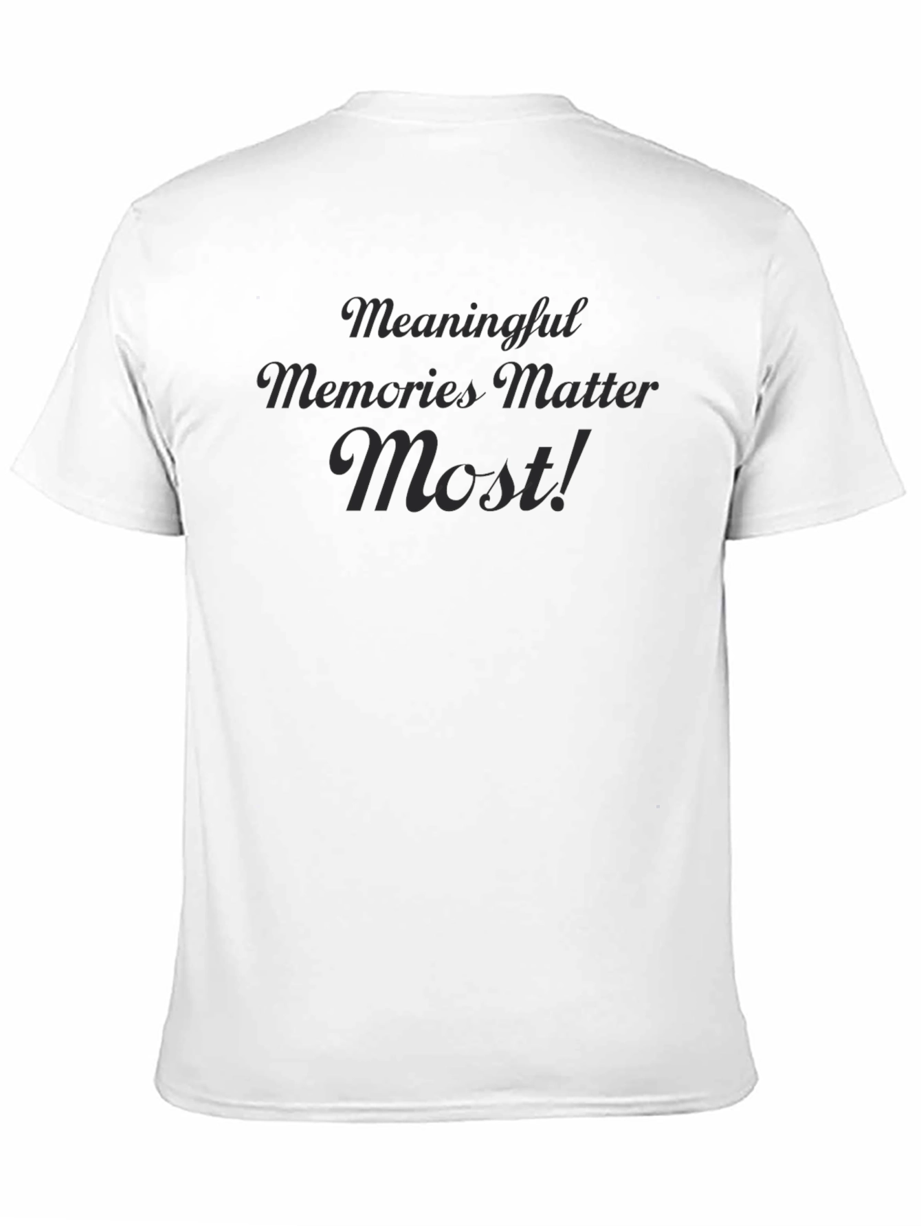 Meaningful Memories Graphic Tee - Black