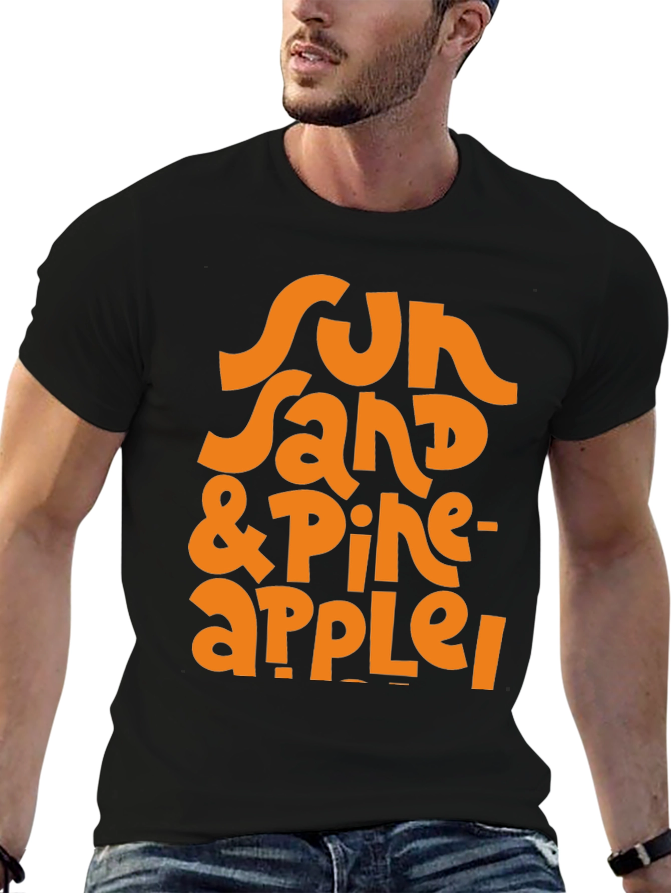 Sun Sand & Pineapple Graphic T-Shirt