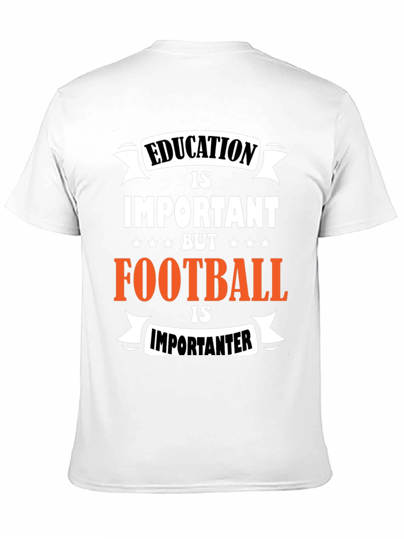 Funny Football Is Importanter Graphic T-Shirt