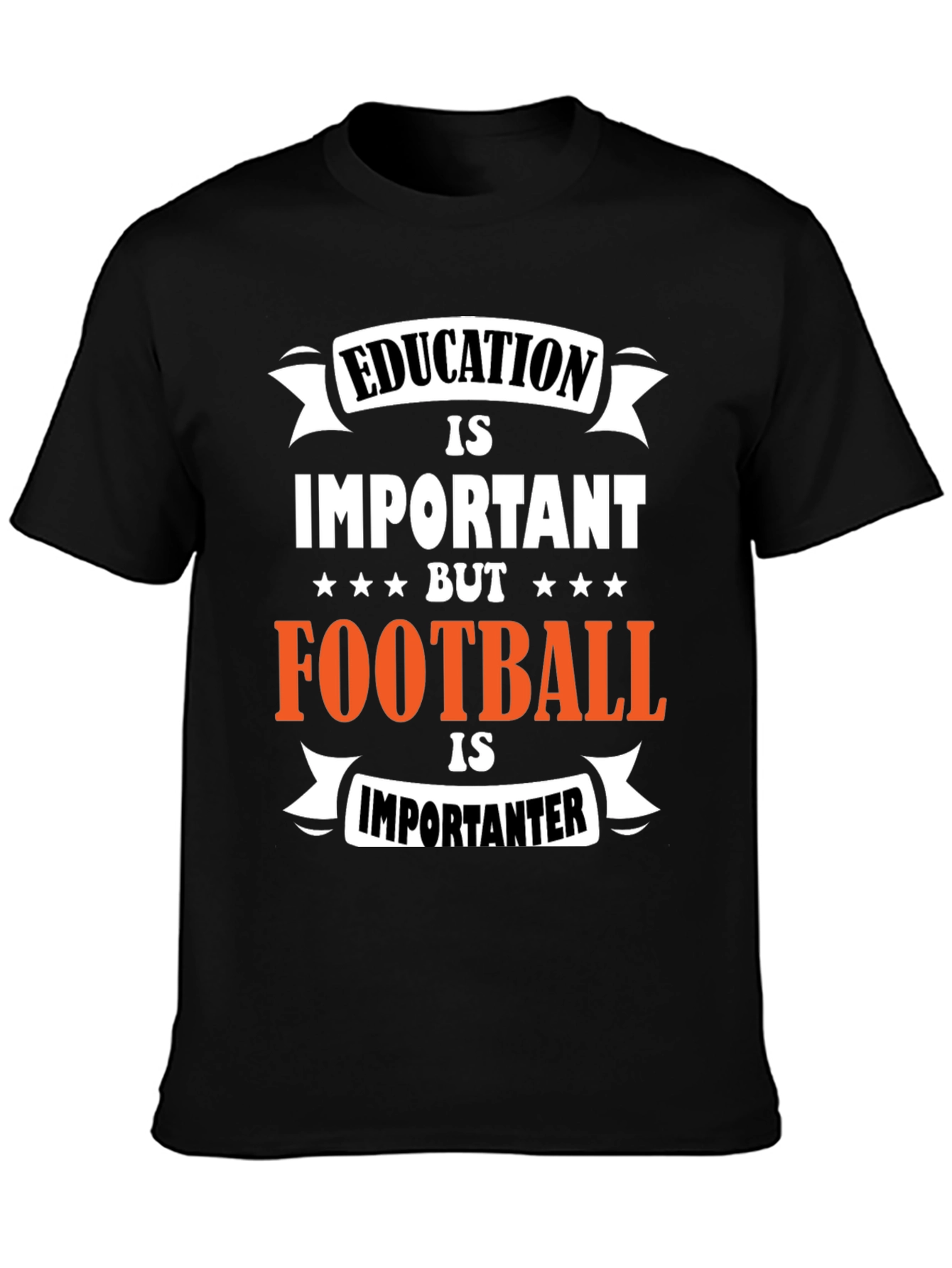 Funny Football Is Importanter Graphic T-Shirt