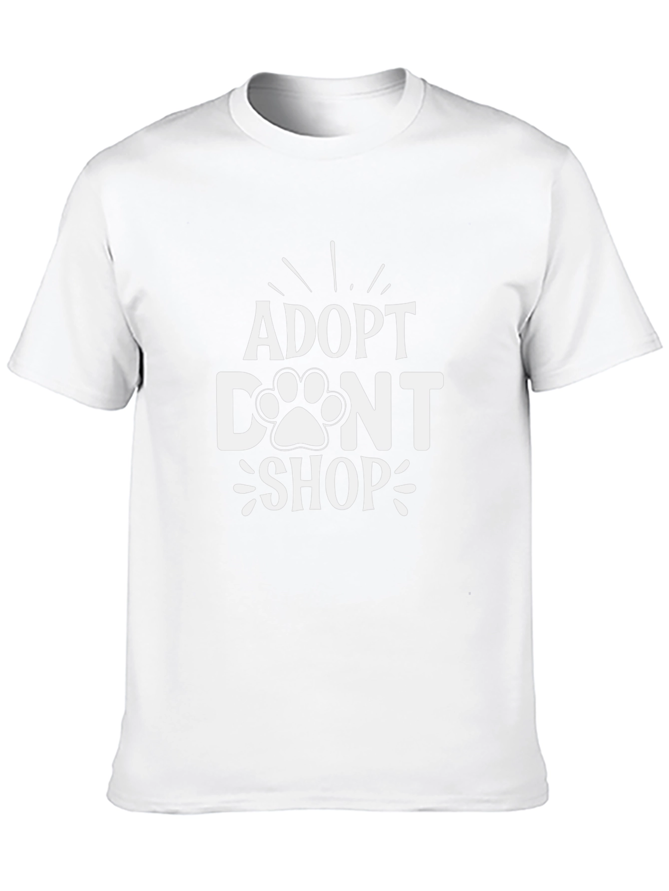Adopt Dont Shop Graphic Tee